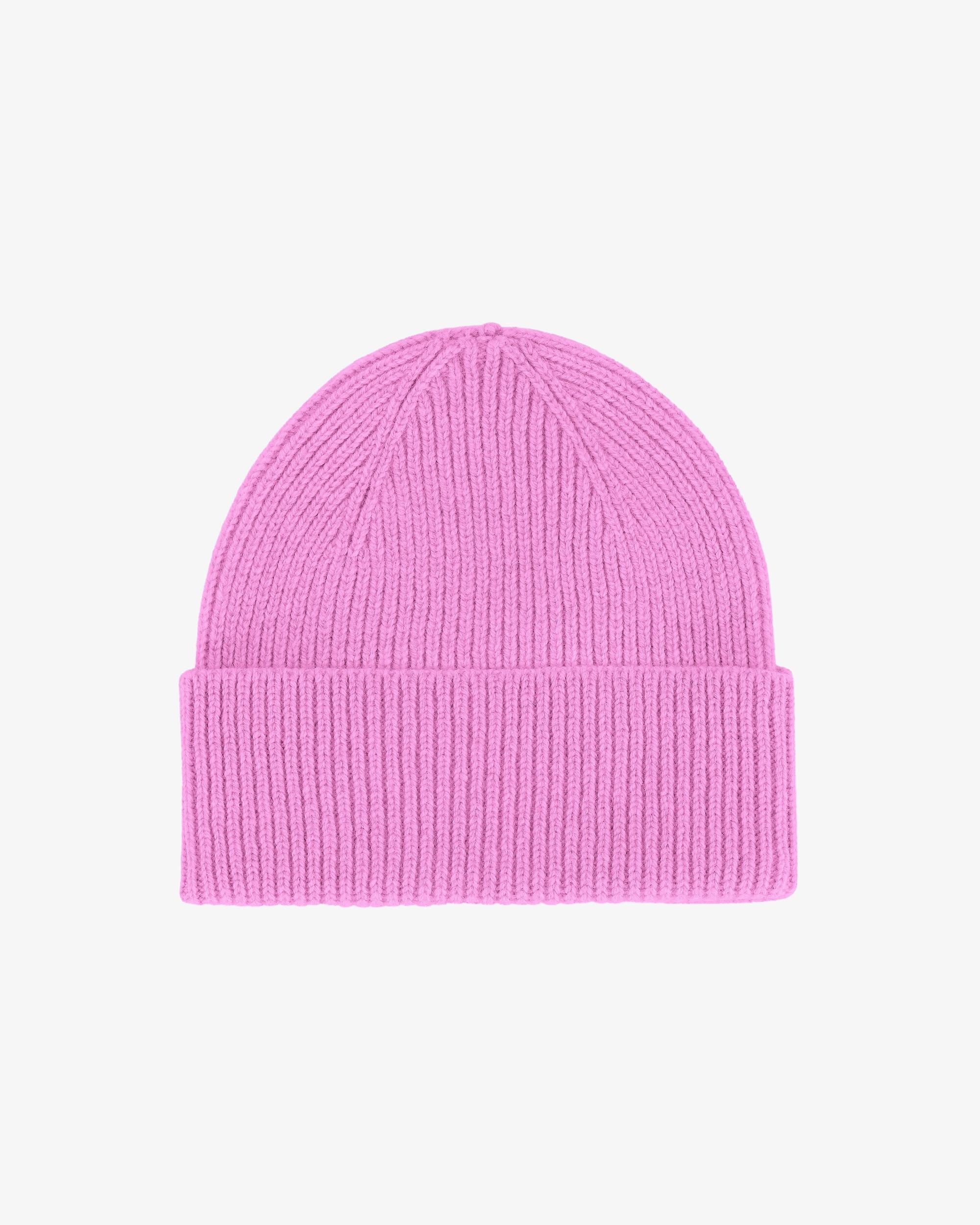 Merino Wool Beanie - Stone Blue Product Image