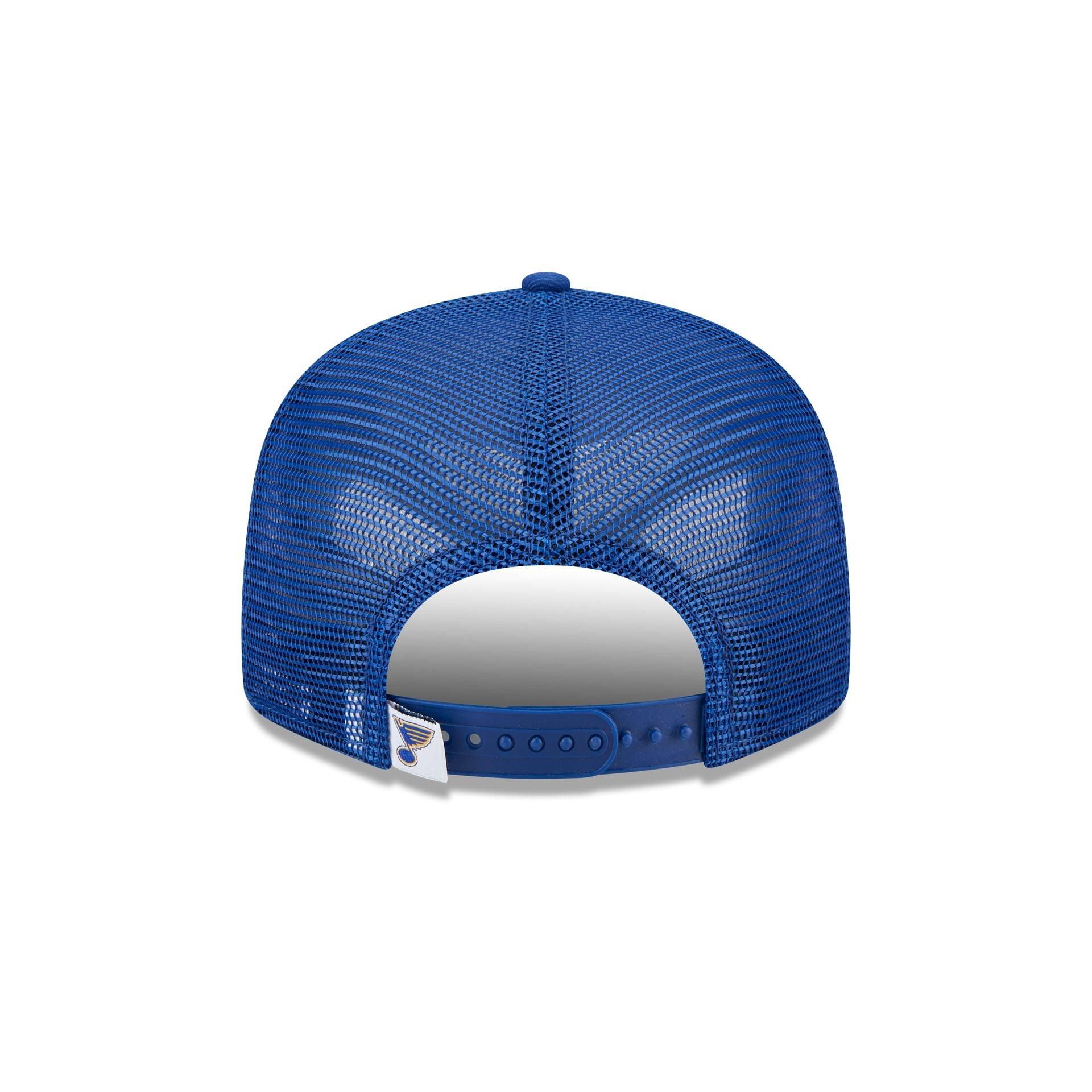 St. Louis Blues Team Tag 9FIFTY Trucker Hat Male Product Image
