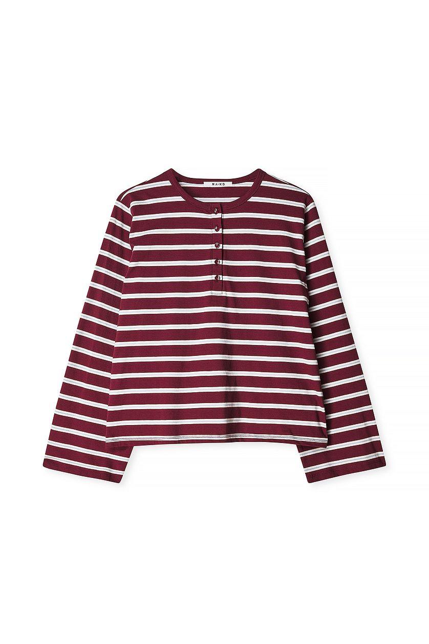 Button Long Sleeve Top Product Image