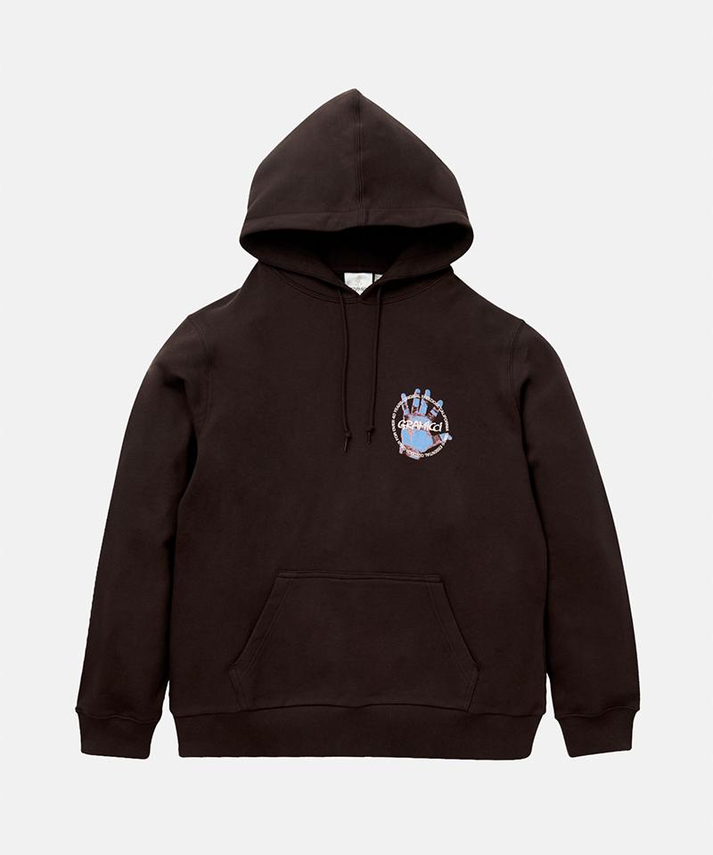 Climber's Hand Hooded Sweatshirt Unisex Product Image