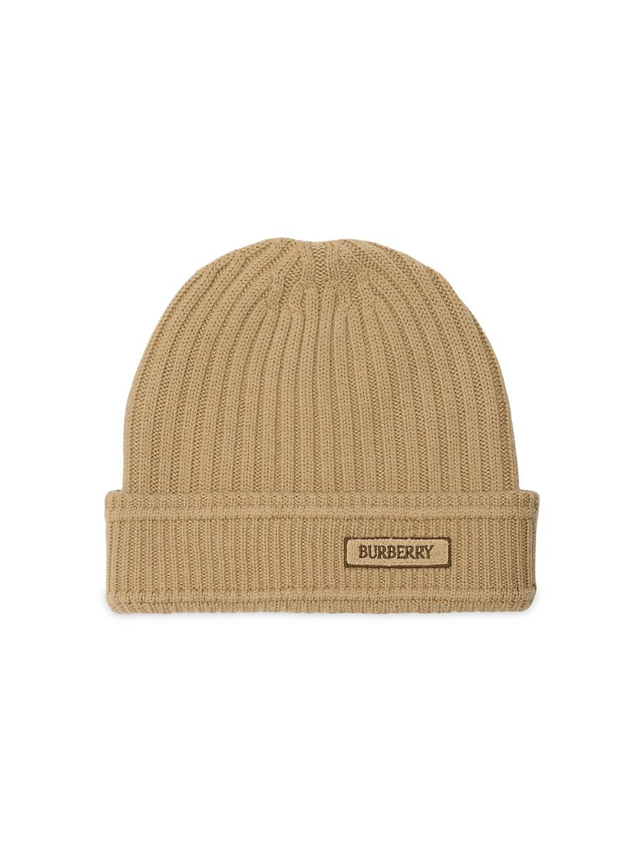 Womens Rib-Knit Wool Beanie Product Image