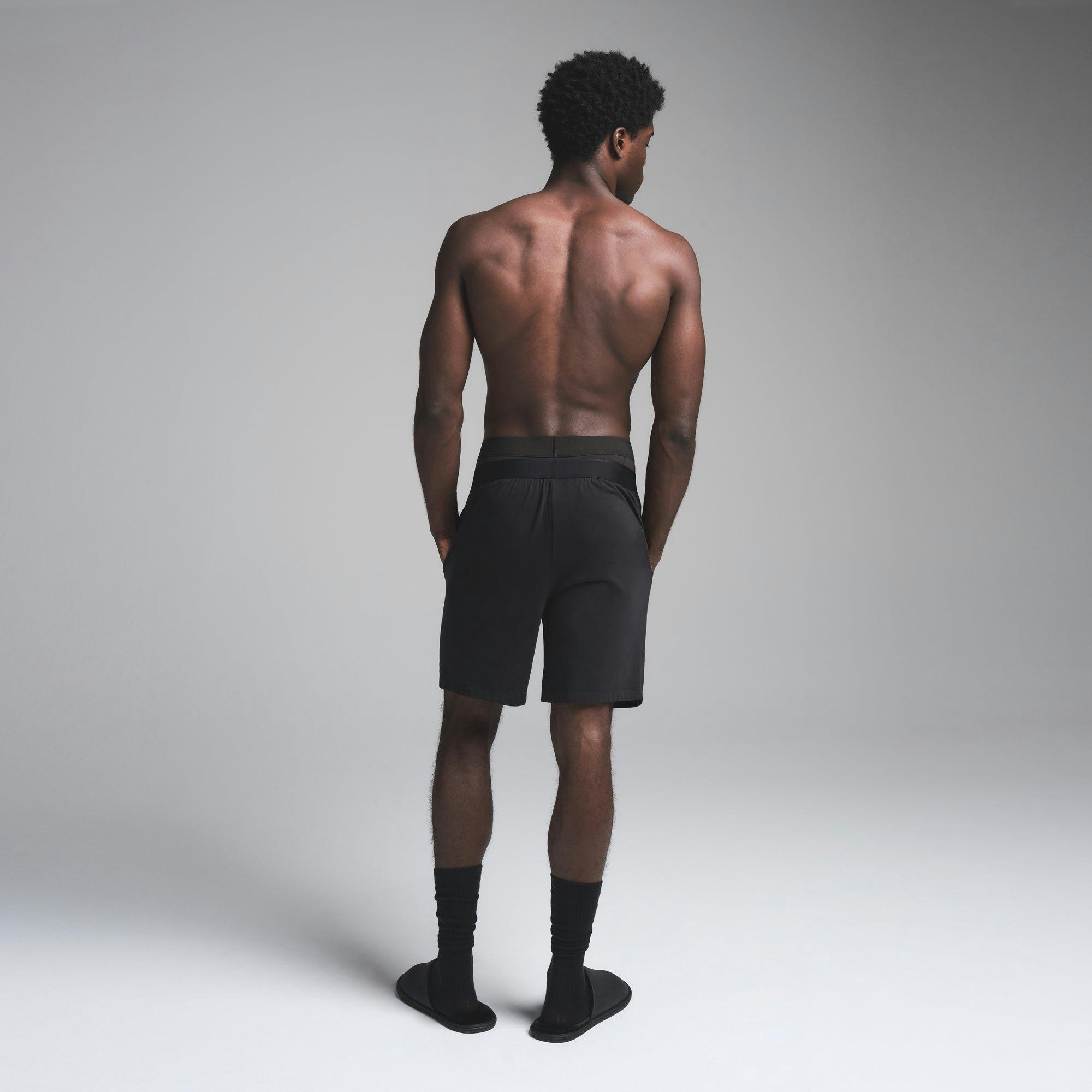 JERSEY SLEEP MENS SHORT | OBSIDIAN Product Image