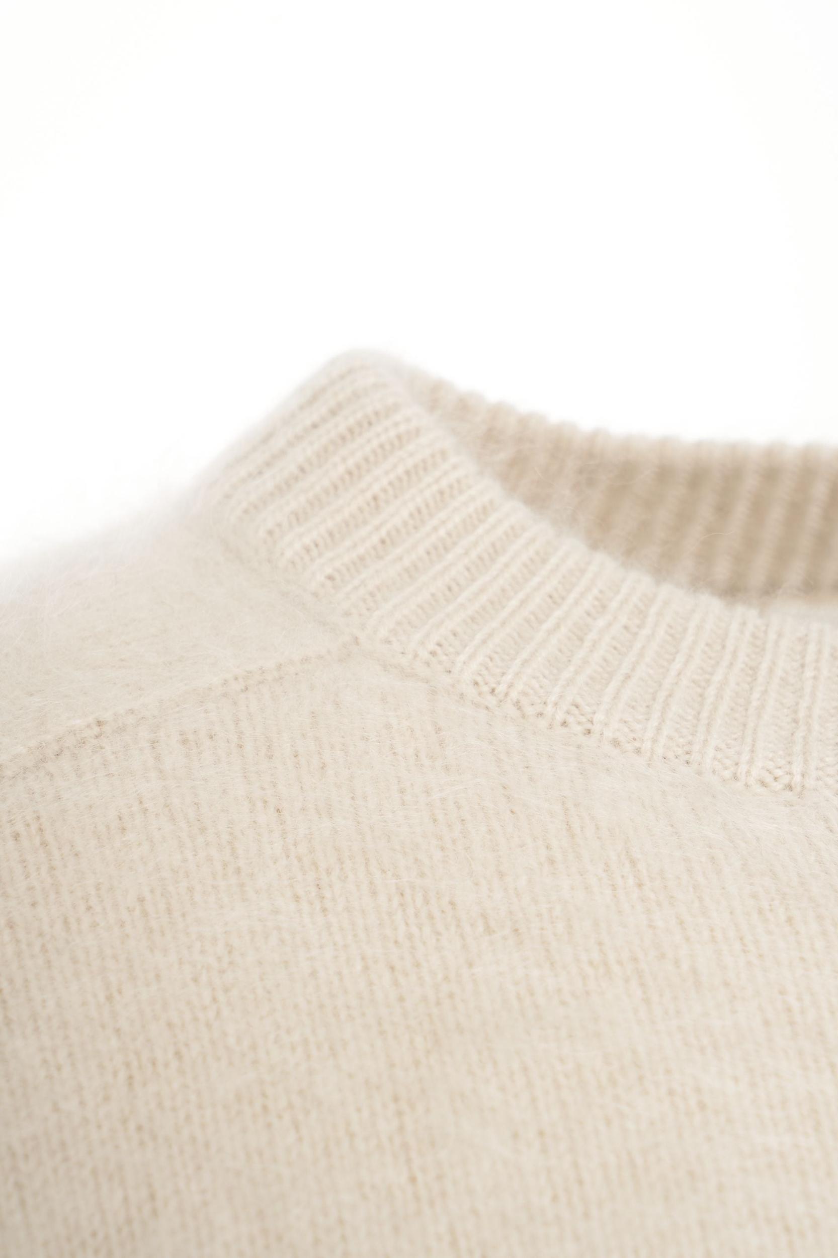 Brushed cashmere sweater Product Image
