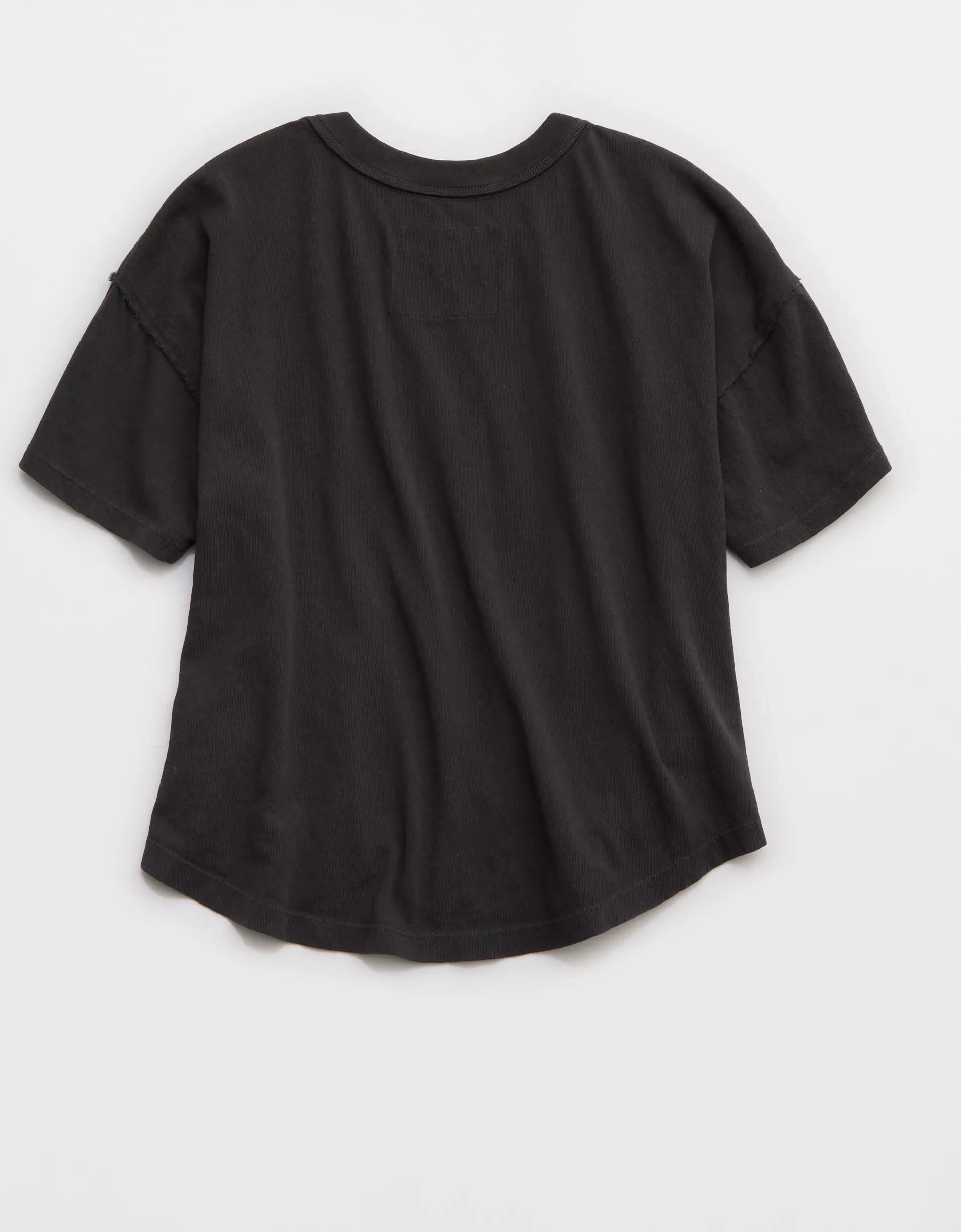 Aerie Summer Breeze Cropped T-Shirt Product Image