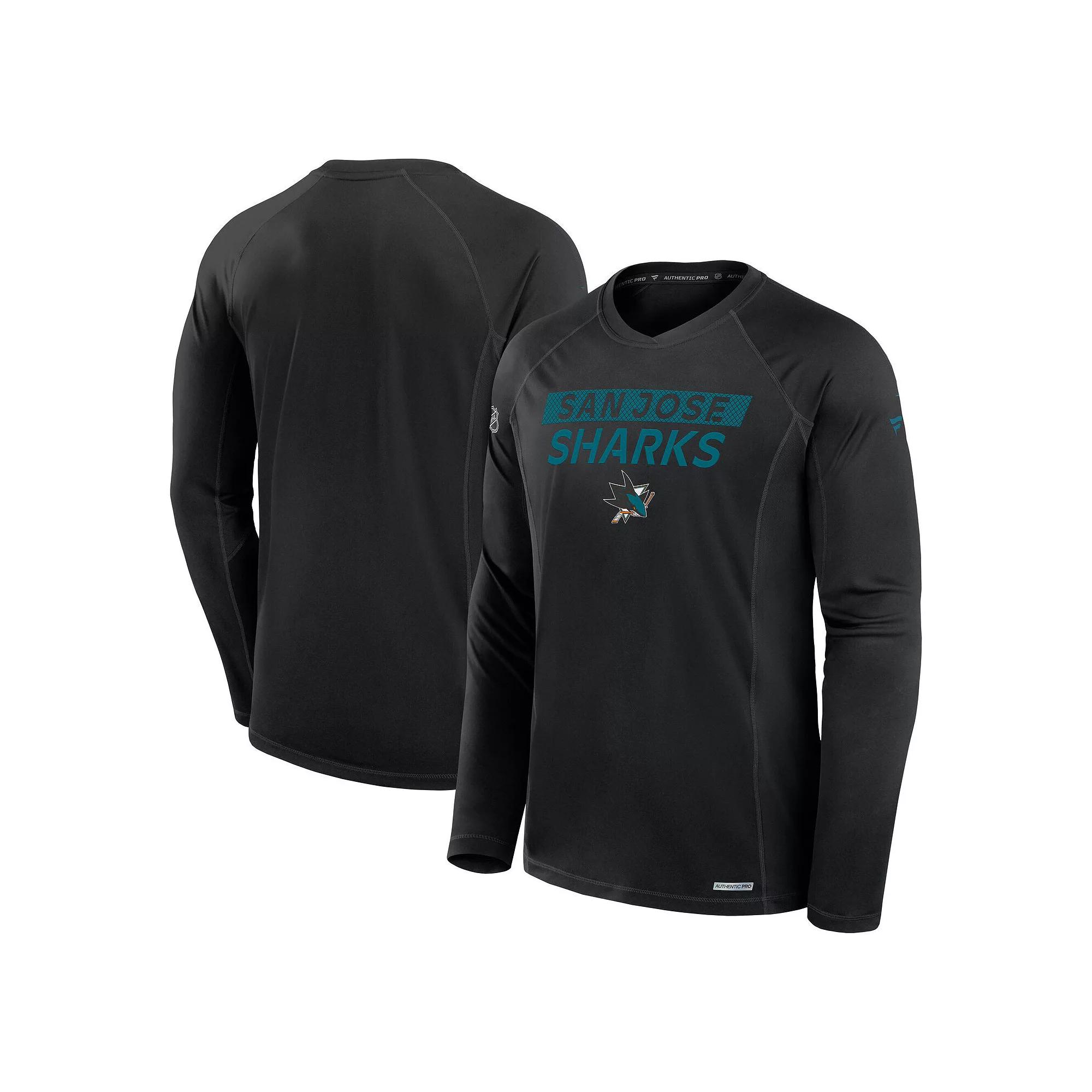 Men's Fanatics Gray Vegas Golden Knights Authentic Pro Rink Tech Long Sleeve T-Shirt, Size: 3XL, Lvk Grey Product Image