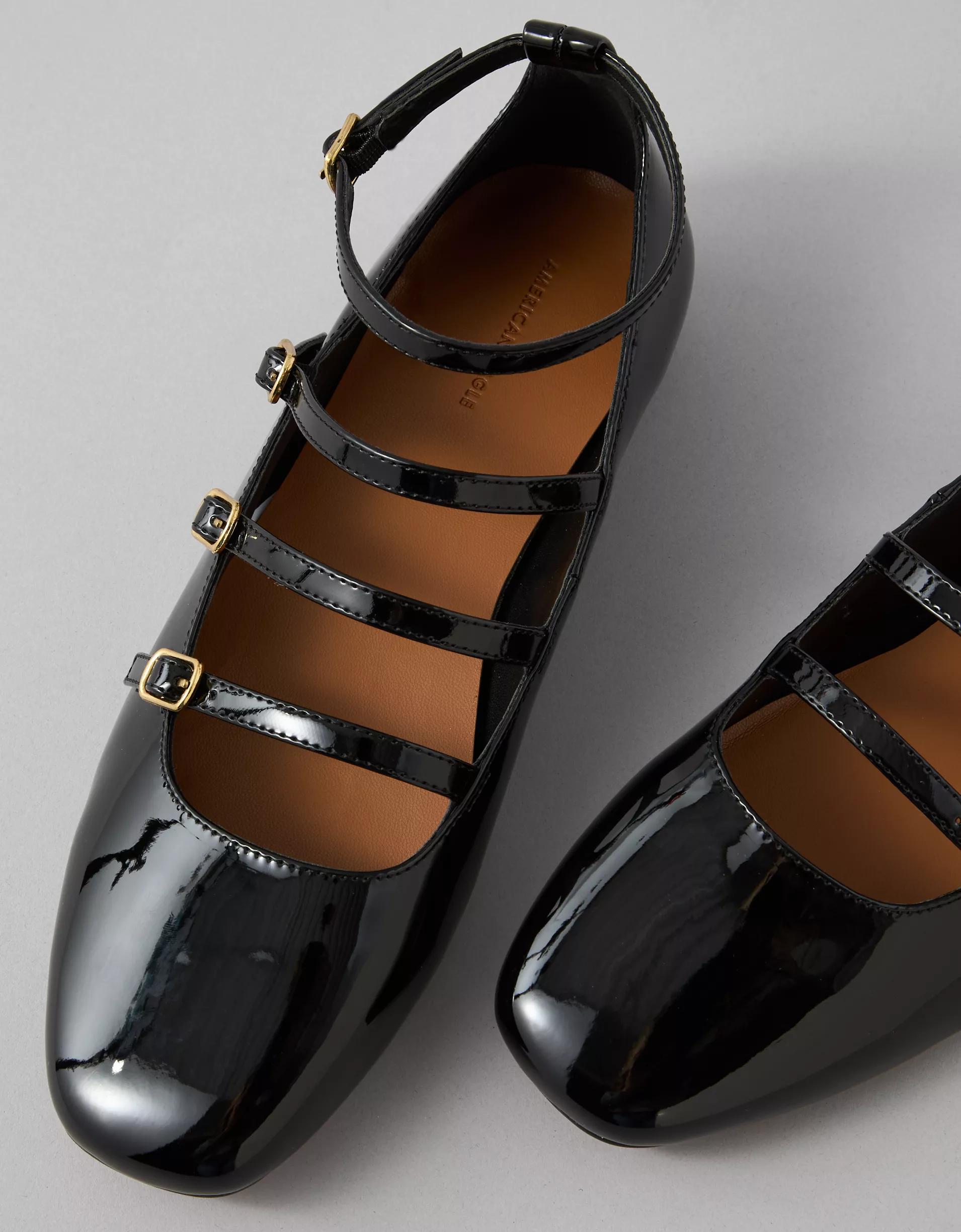 AE Multi-Strap Mary Jane Flat Product Image