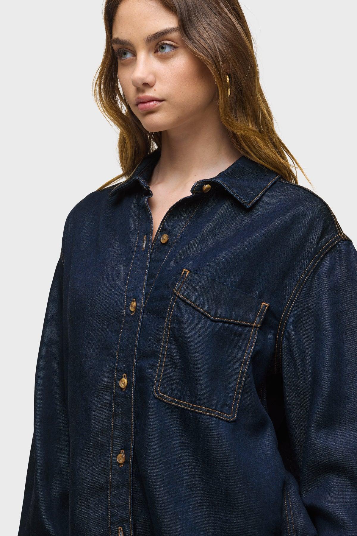 Oversized Button Down Female Product Image
