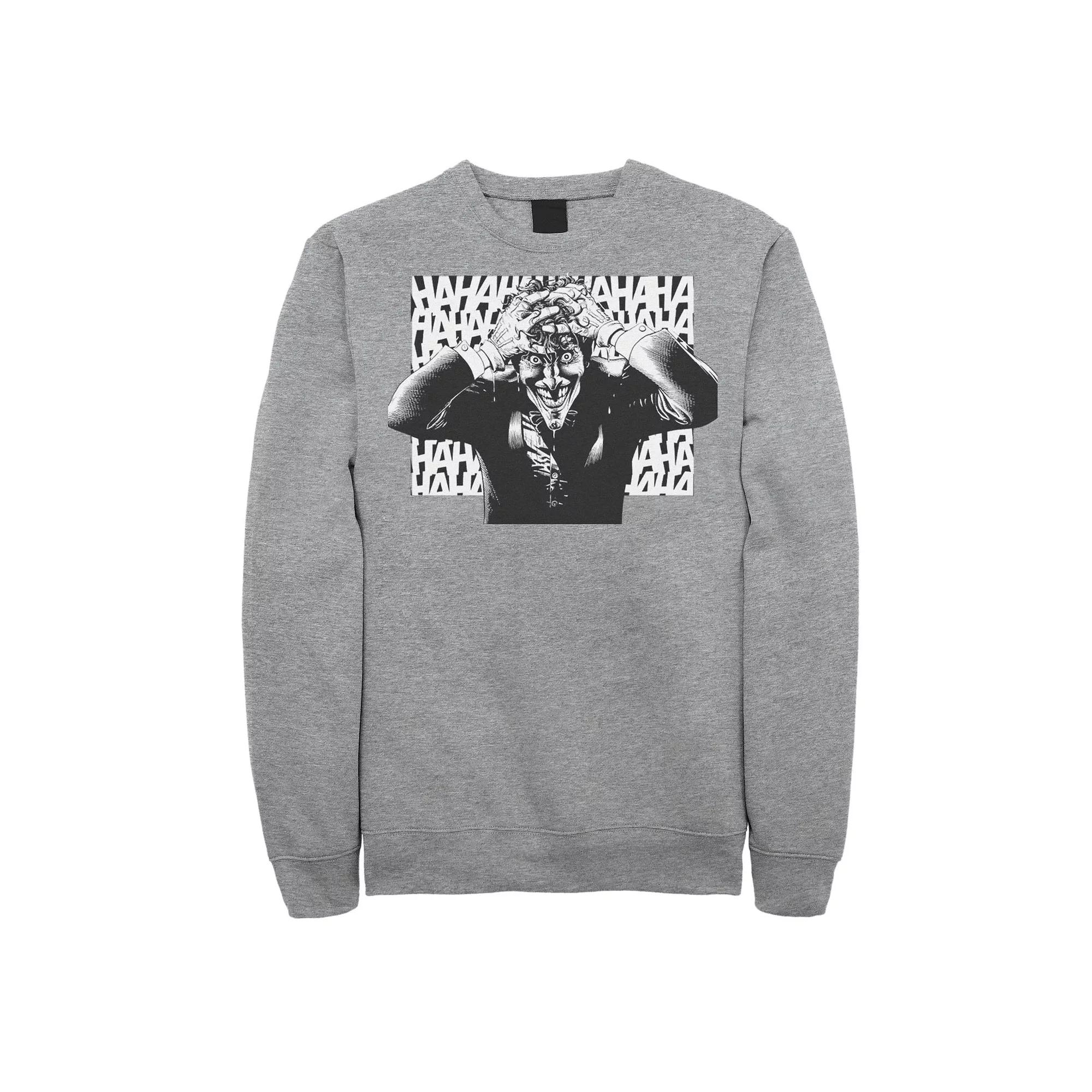 Men's DC Comics The Joker HAHAHA Sweatshirt,  Product Image