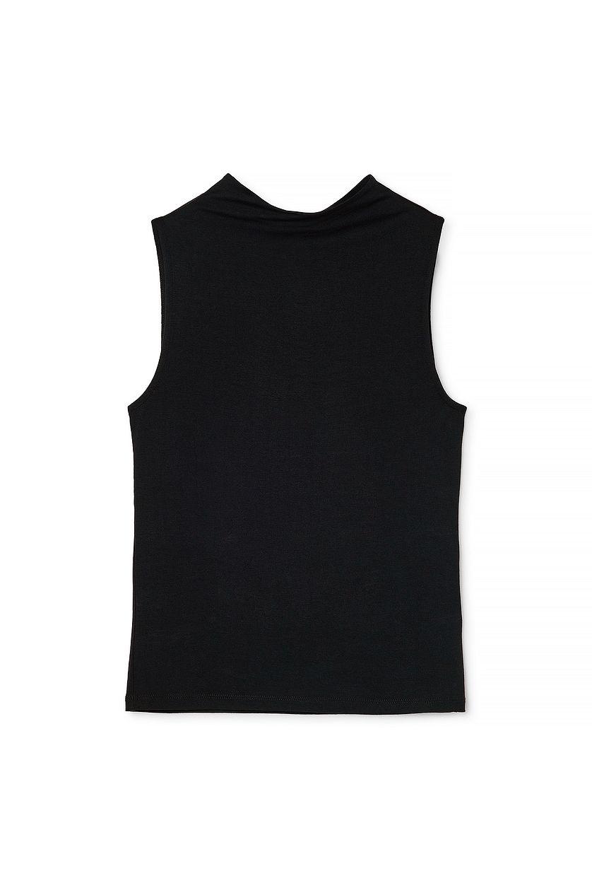 Soft Line Funnel Neck Top Product Image
