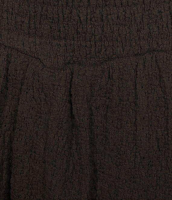 Moa Moa Ruched Ruffle Skirt Product Image