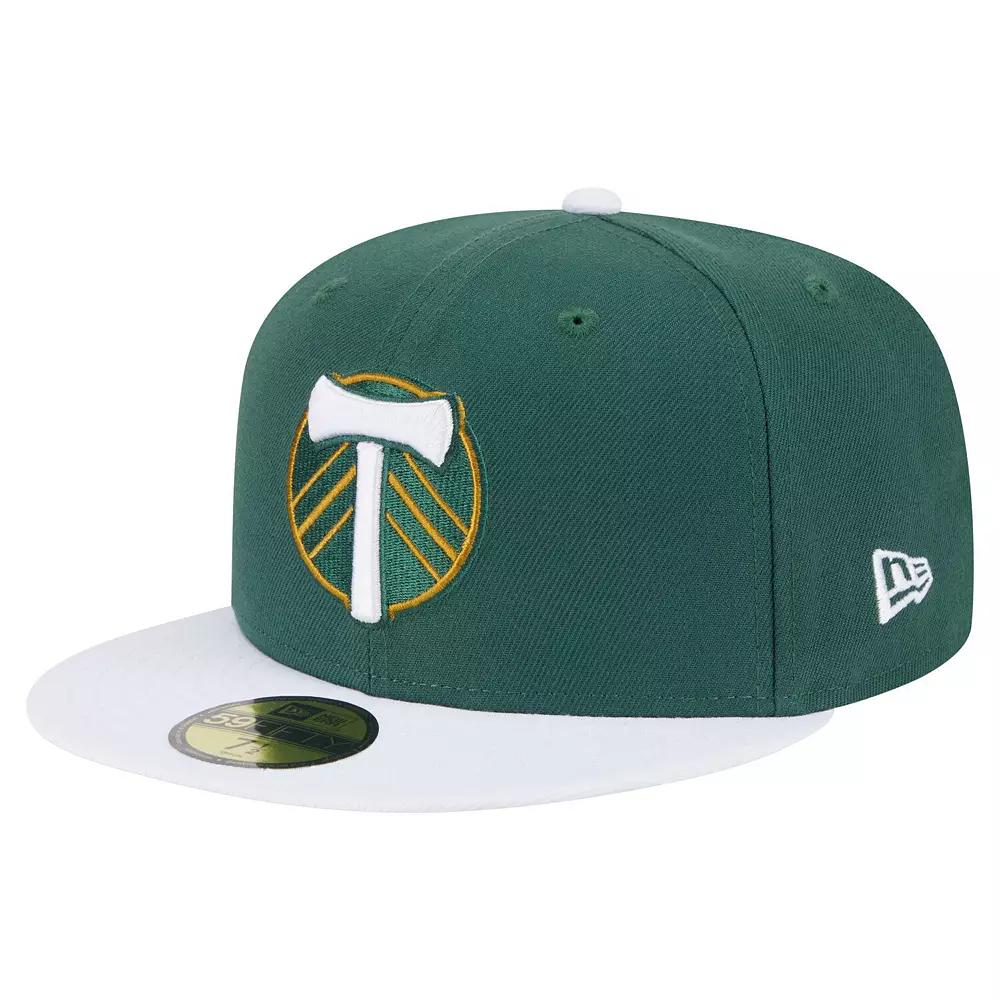 Men's New Era  Green Portland Timbers 2025 Kickoff 59FIFTY Fitted Hat, Size: 7 1/4 Product Image