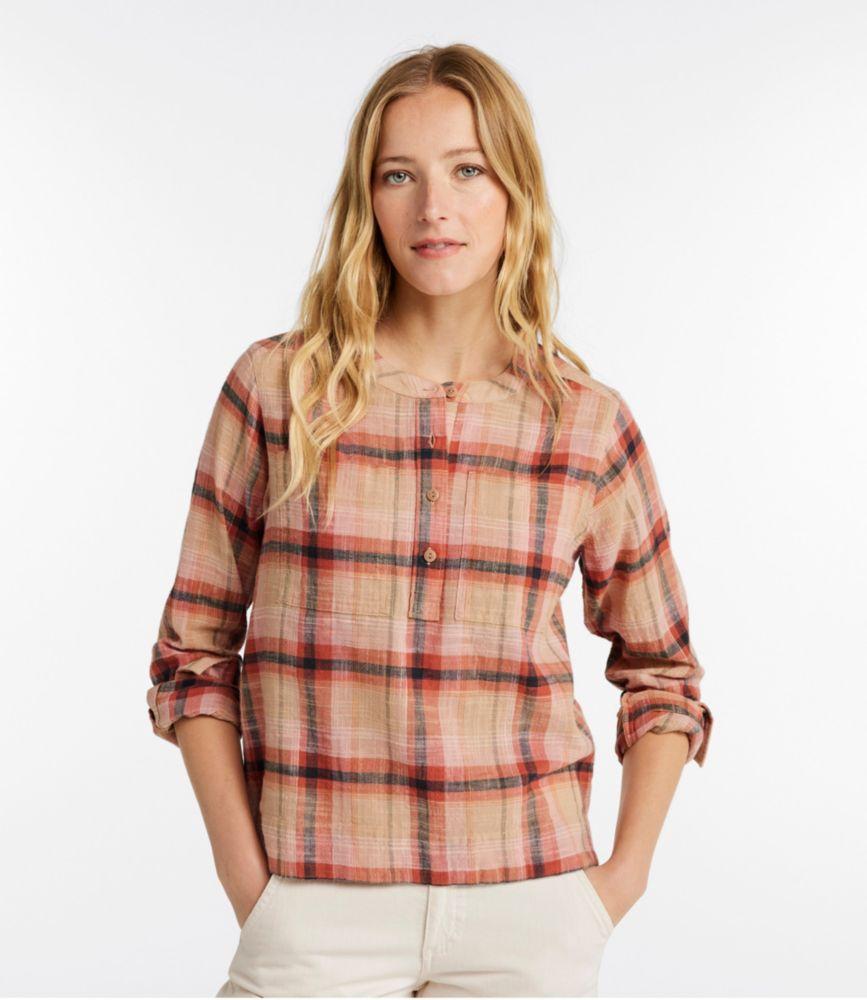 
                            
                                
                                    
                                
                            Women's L.L.Bean Day Breeze Shirt, Long-Sleeve Collarless
                         Product Image