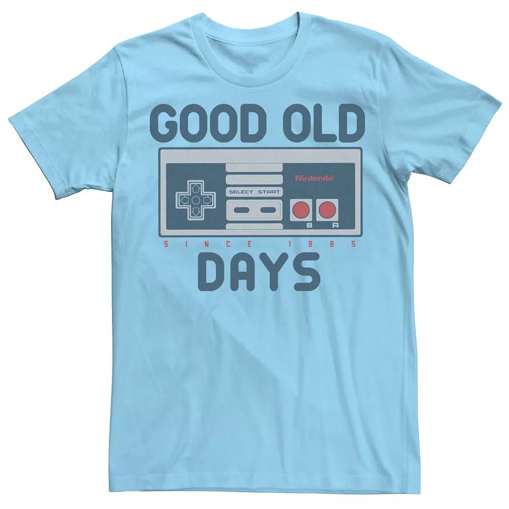 Men's Nintendo NES Controller Good Old Days Retro Tee,  Product Image