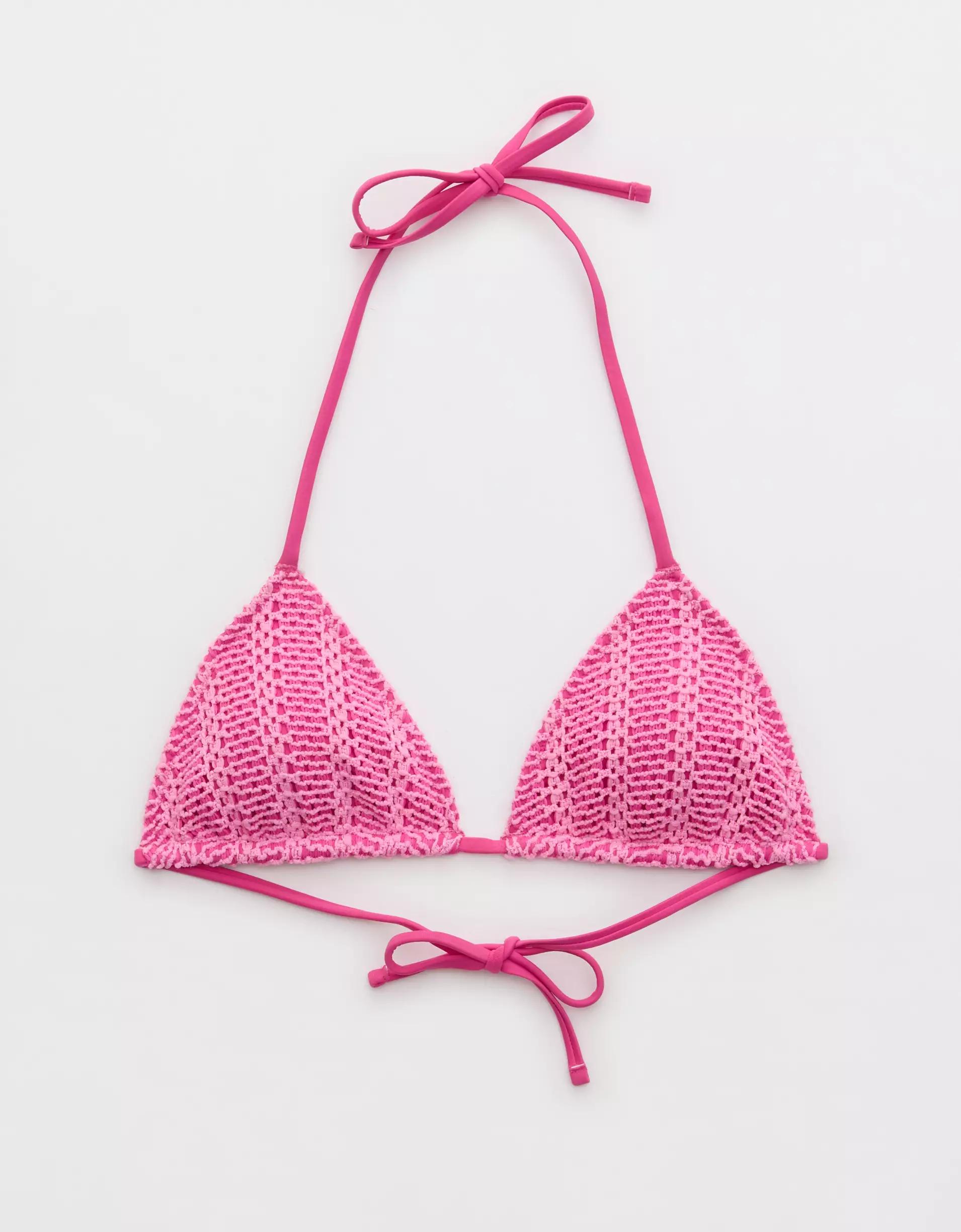 Aerie The Sun-Lover Crochet Bikini Top Product Image