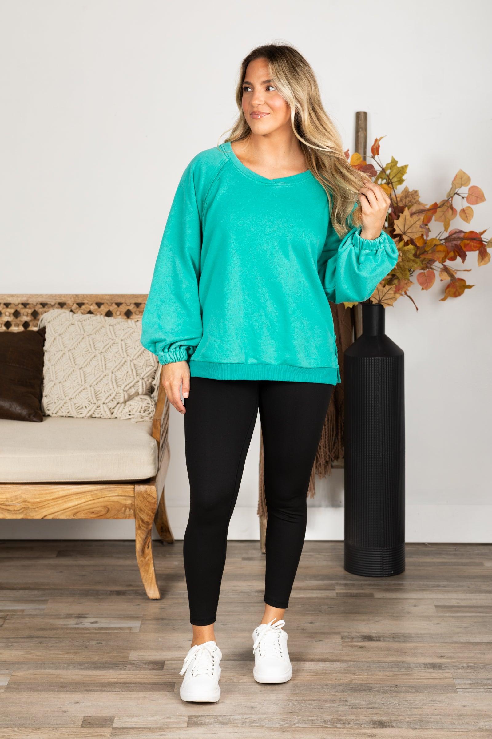 Criss-Cross Back Detail Sweatshirt Product Image