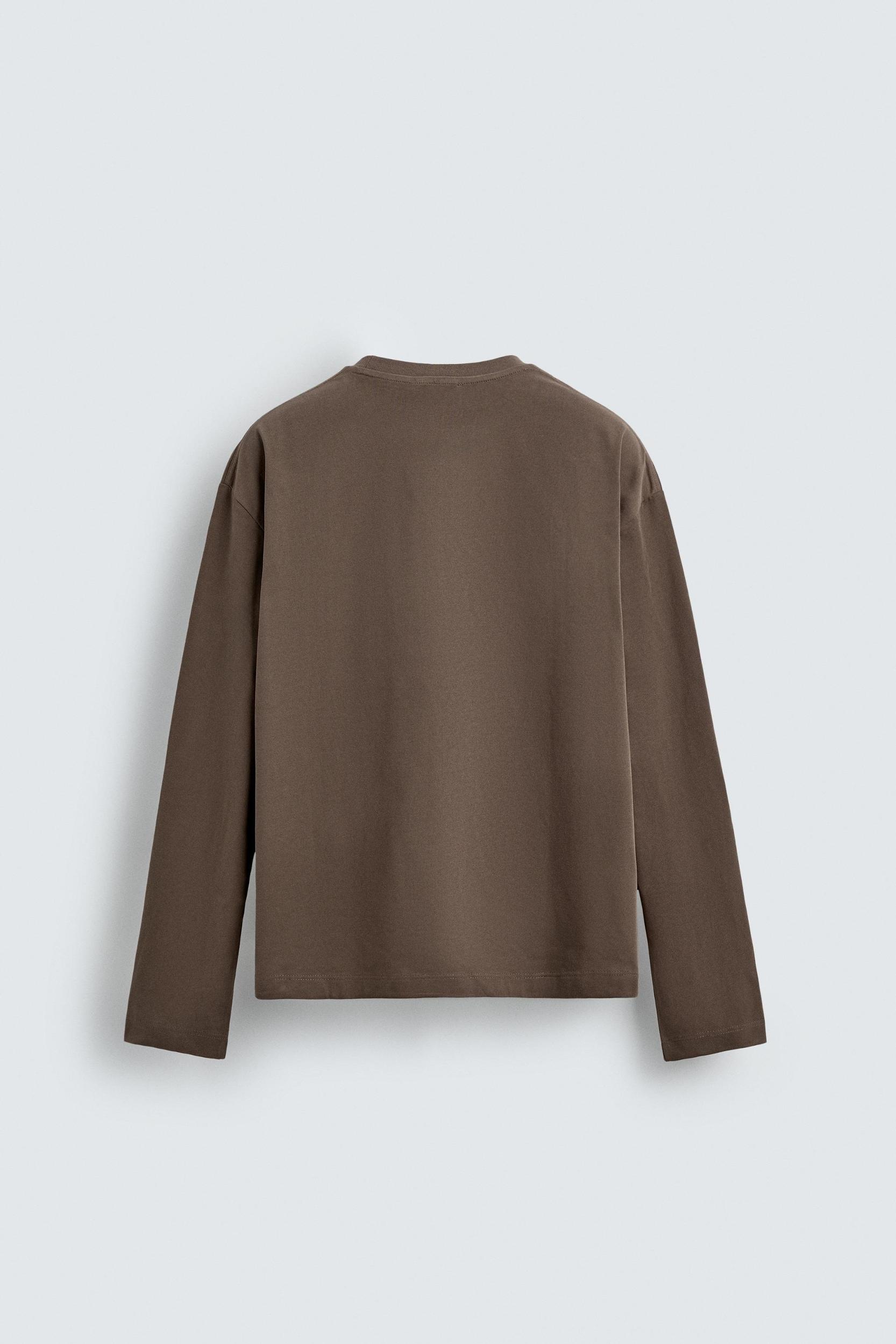 WASHED LONG SLEEVE T-SHIRT Product Image