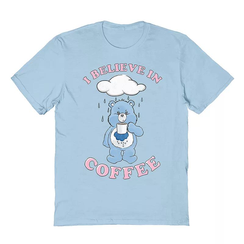 Men's Care Bear T-Shirt, Size: Large, Light Blue Product Image