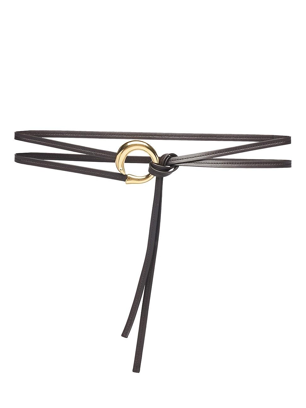 Womens Sardine Leather Wrap Belt Product Image