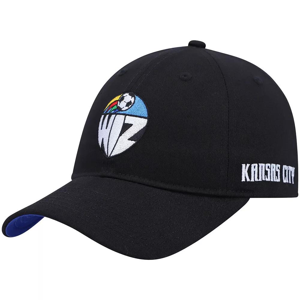Men's Mitchell & Ness Black Kansas City Wiz Adjustable Hat Product Image