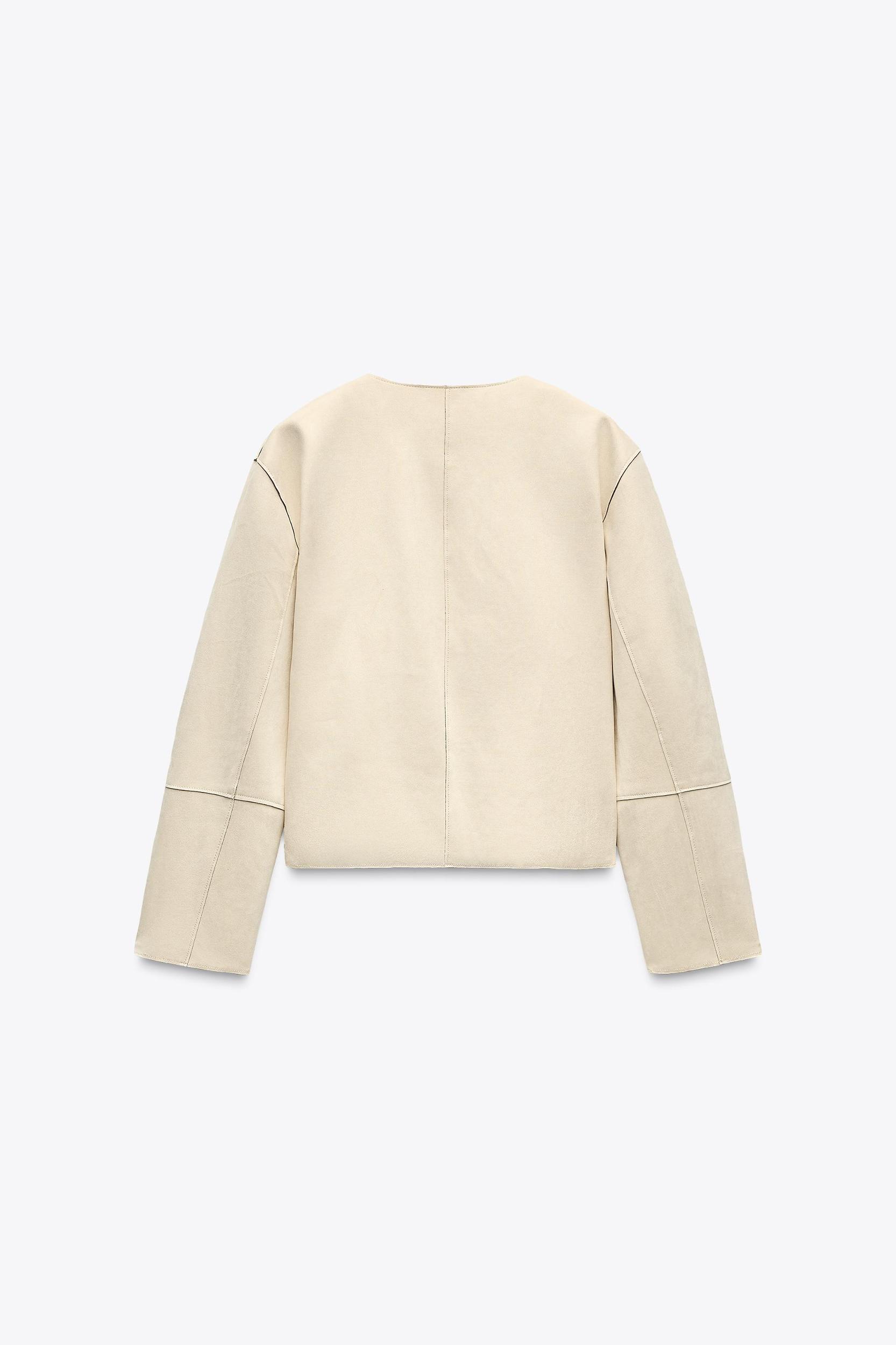 FAUX SUEDE JACKET Product Image