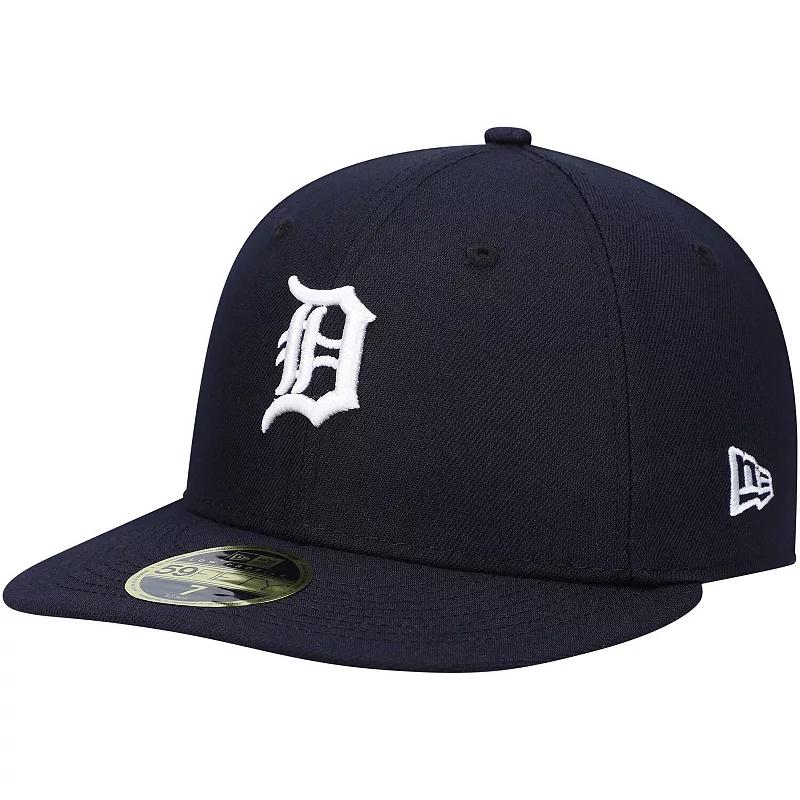 Men's New Era Navy Detroit Tigers Authentic Collection On-Field Home Low Profile 59FIFTY Fitted Hat,  Product Image