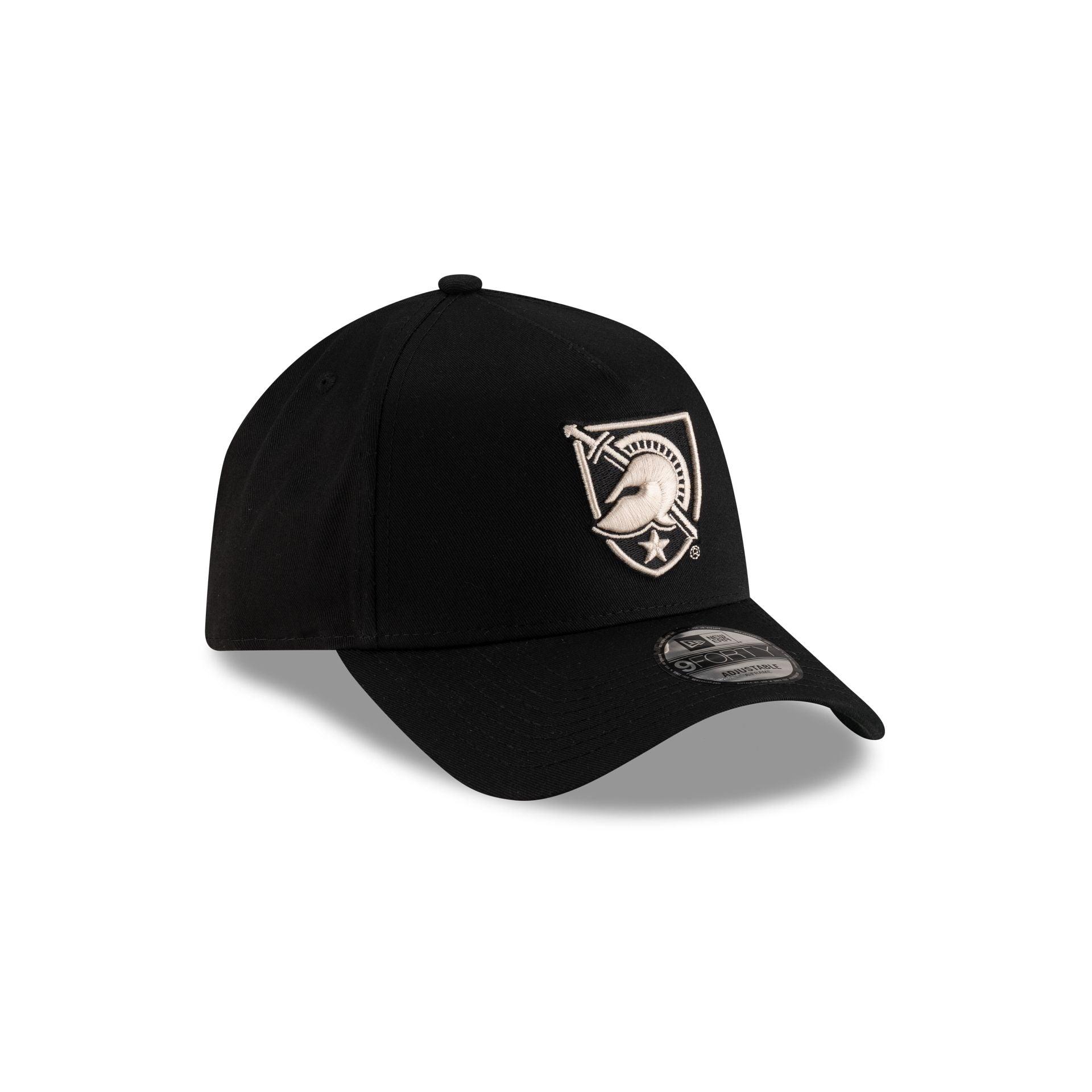 Army Black Knights Black 9FORTY A-Frame Snapback Hat Male Product Image