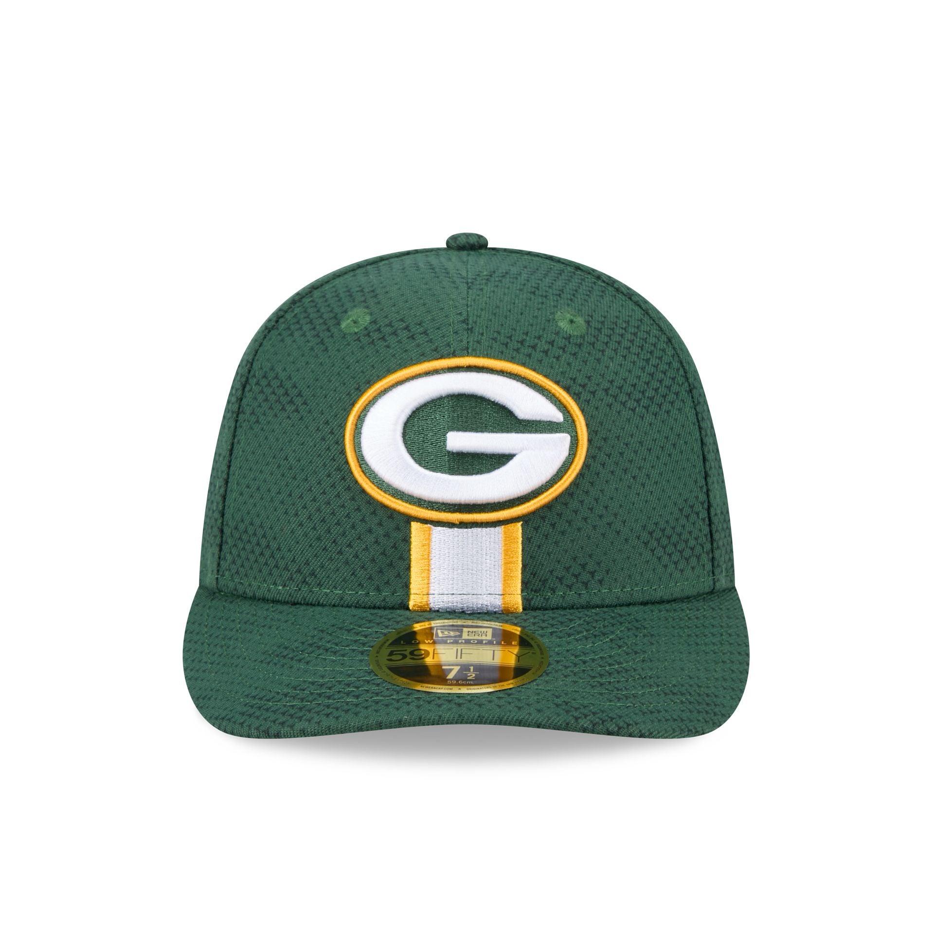 Green Bay Packers 2024 Sideline Low Profile 59FIFTY Fitted Hat Male Product Image