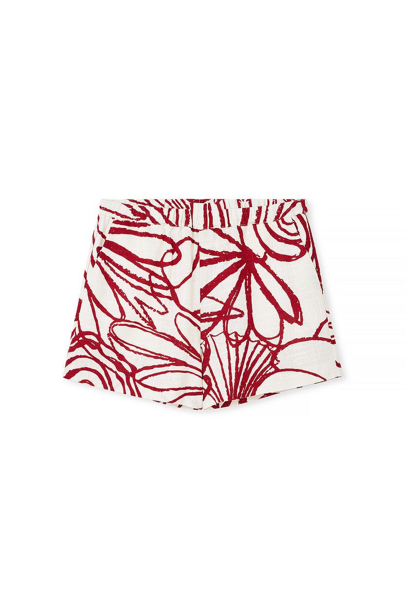 Linen Blend Shorts Product Image