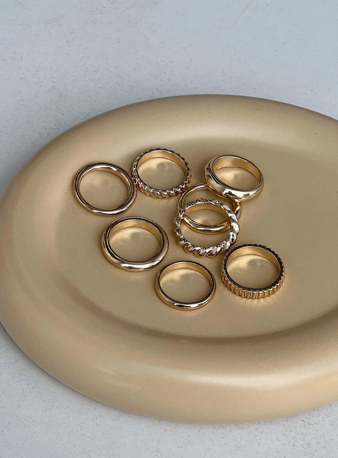 Strait Ring Pack Gold Product Image