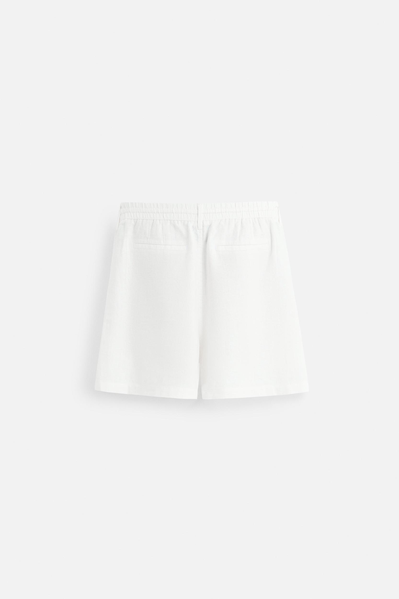 100% LINEN SHORTS Product Image