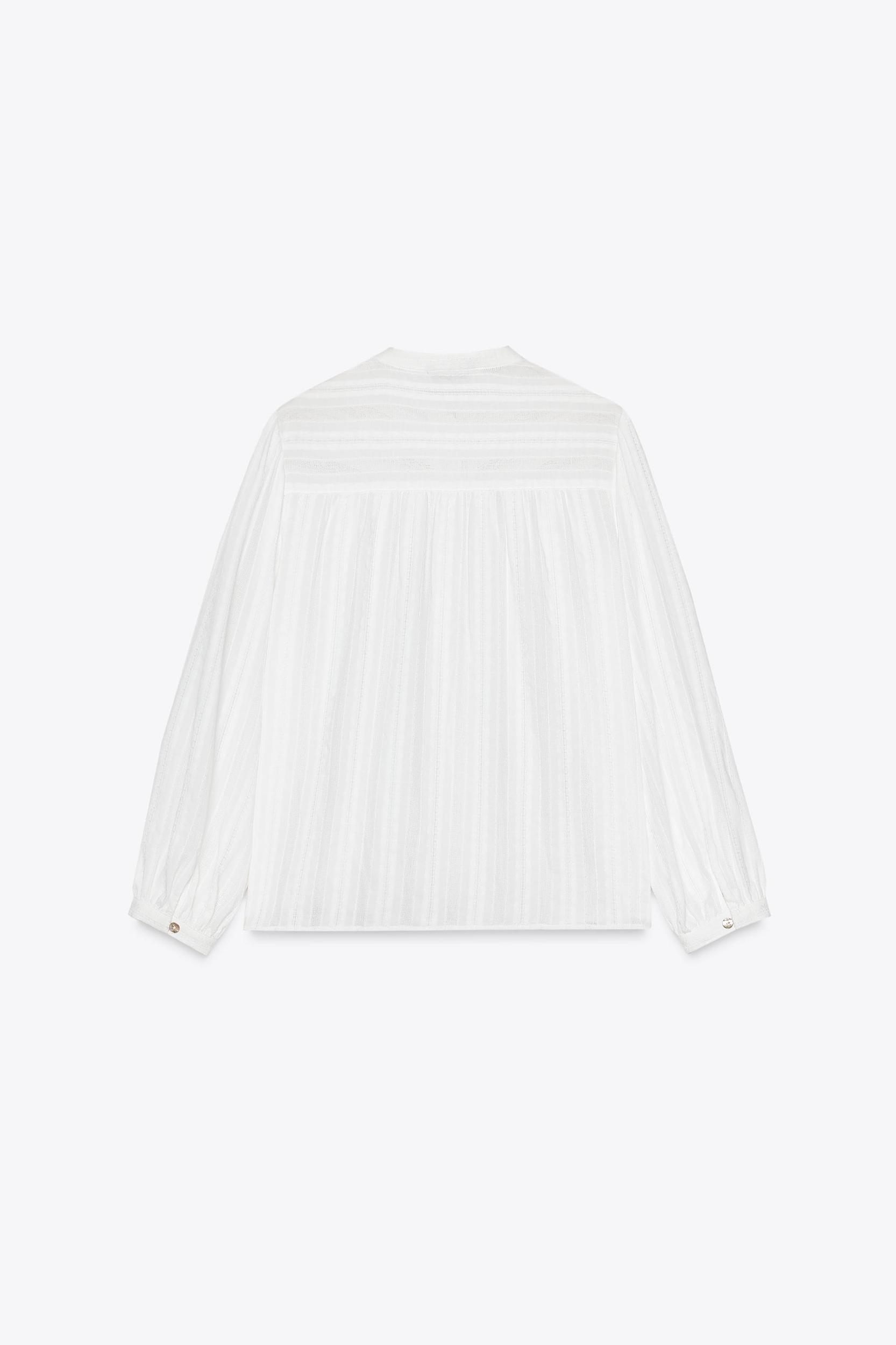 ROMANTIC LACE TRIM BLOUSE Product Image