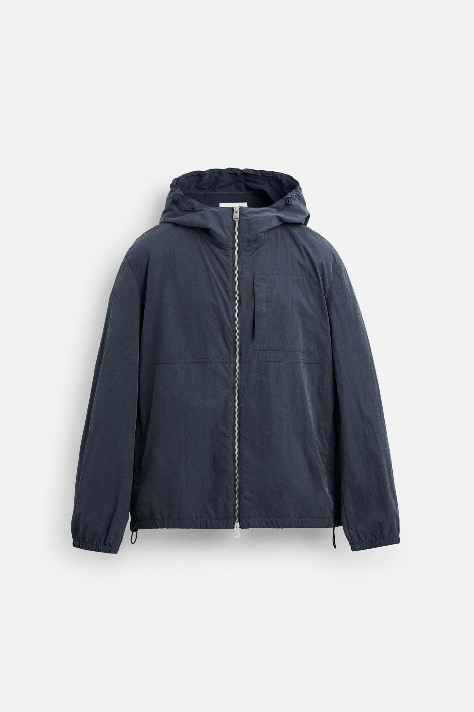 HOODED TECHNICAL JACKET Product Image