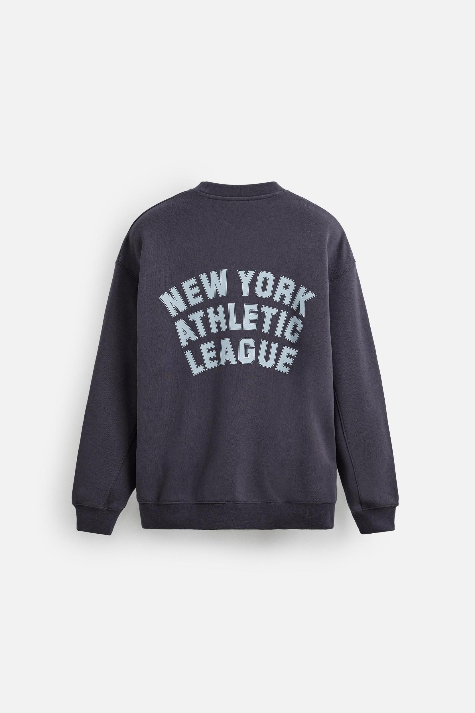 TEXT CREWNECK SWEATSHIRT Product Image