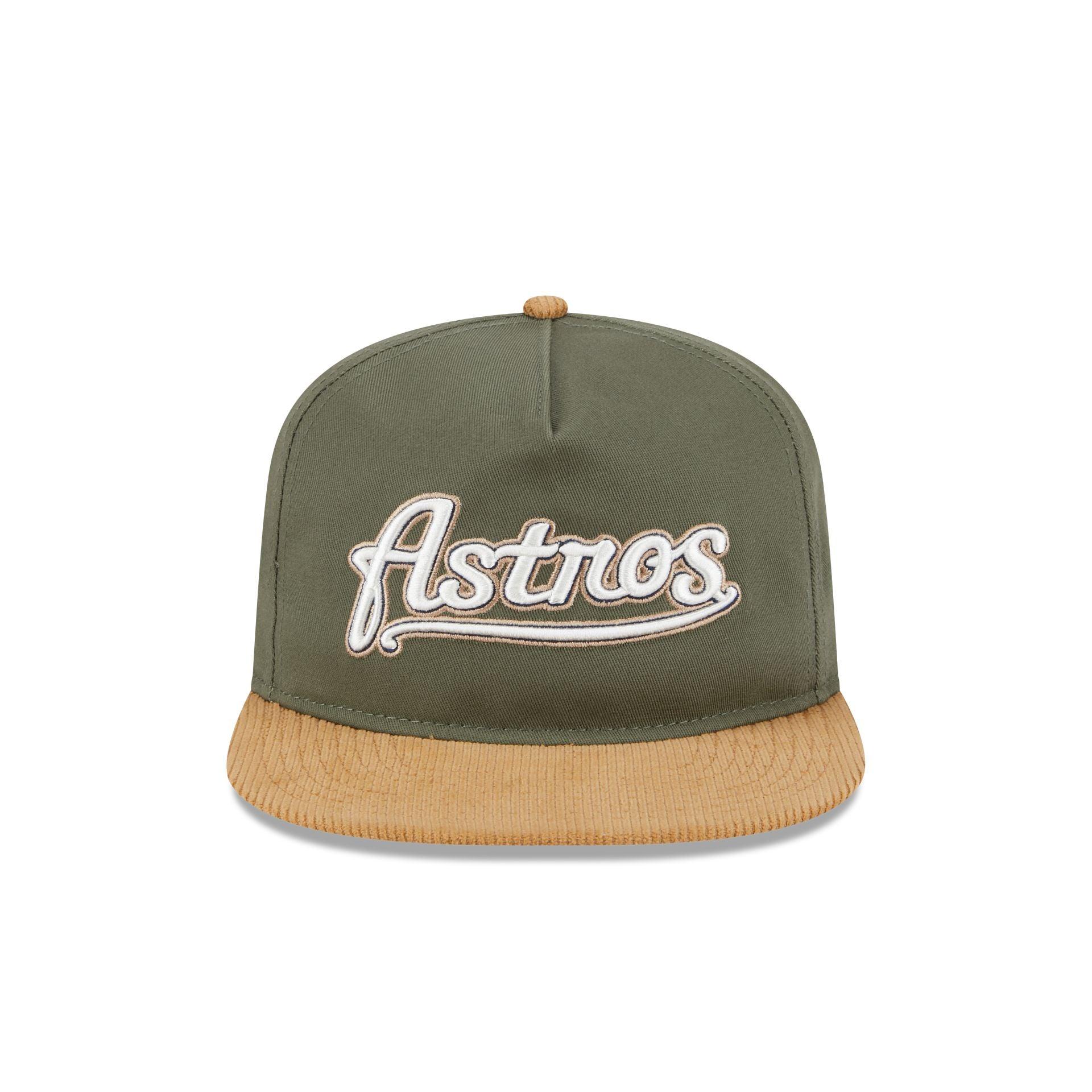 Houston Astros Olive Green Golfer Hat Male Product Image