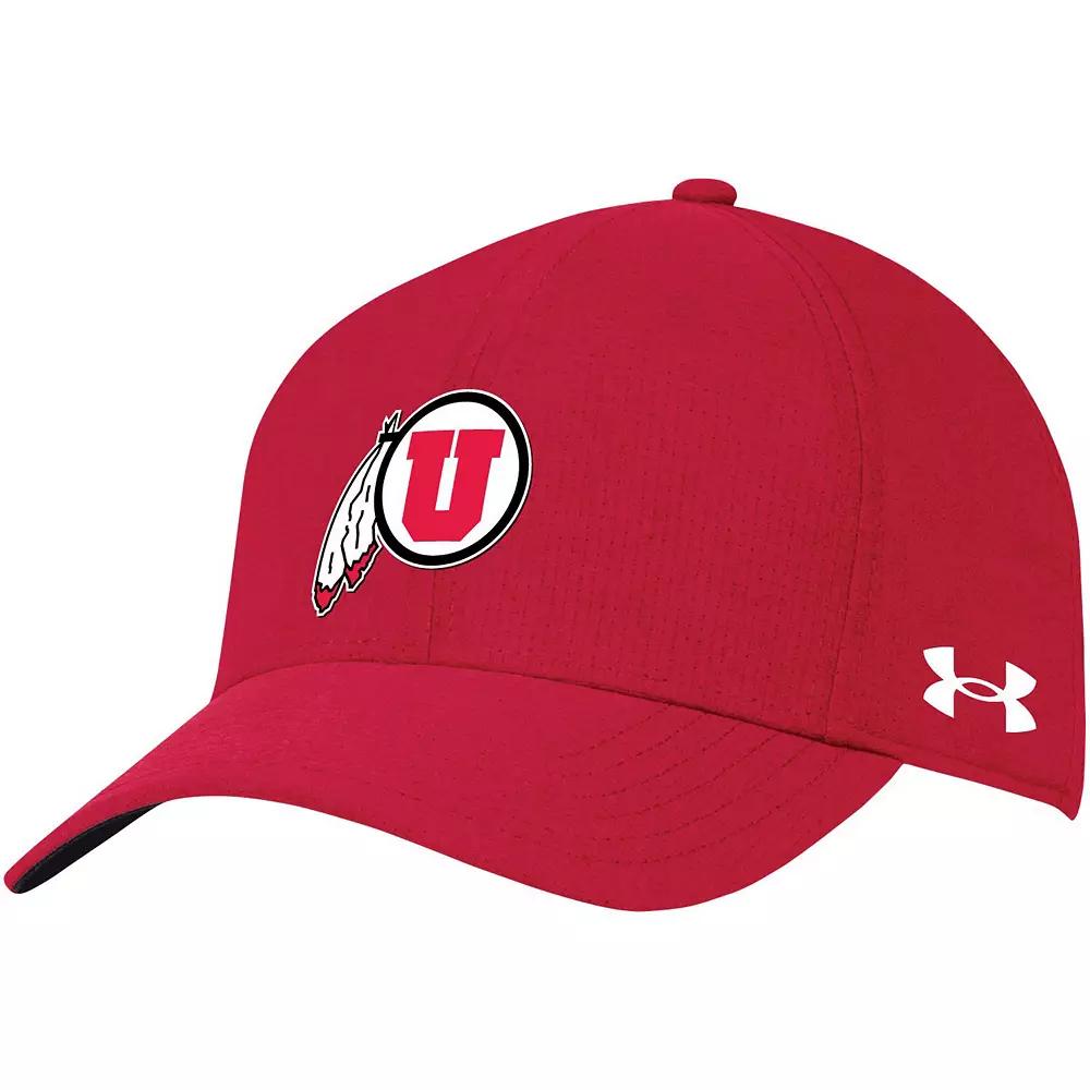 Women's Under Armour Red Utah Utes Logo Adjustable Hat, Ute Red Product Image