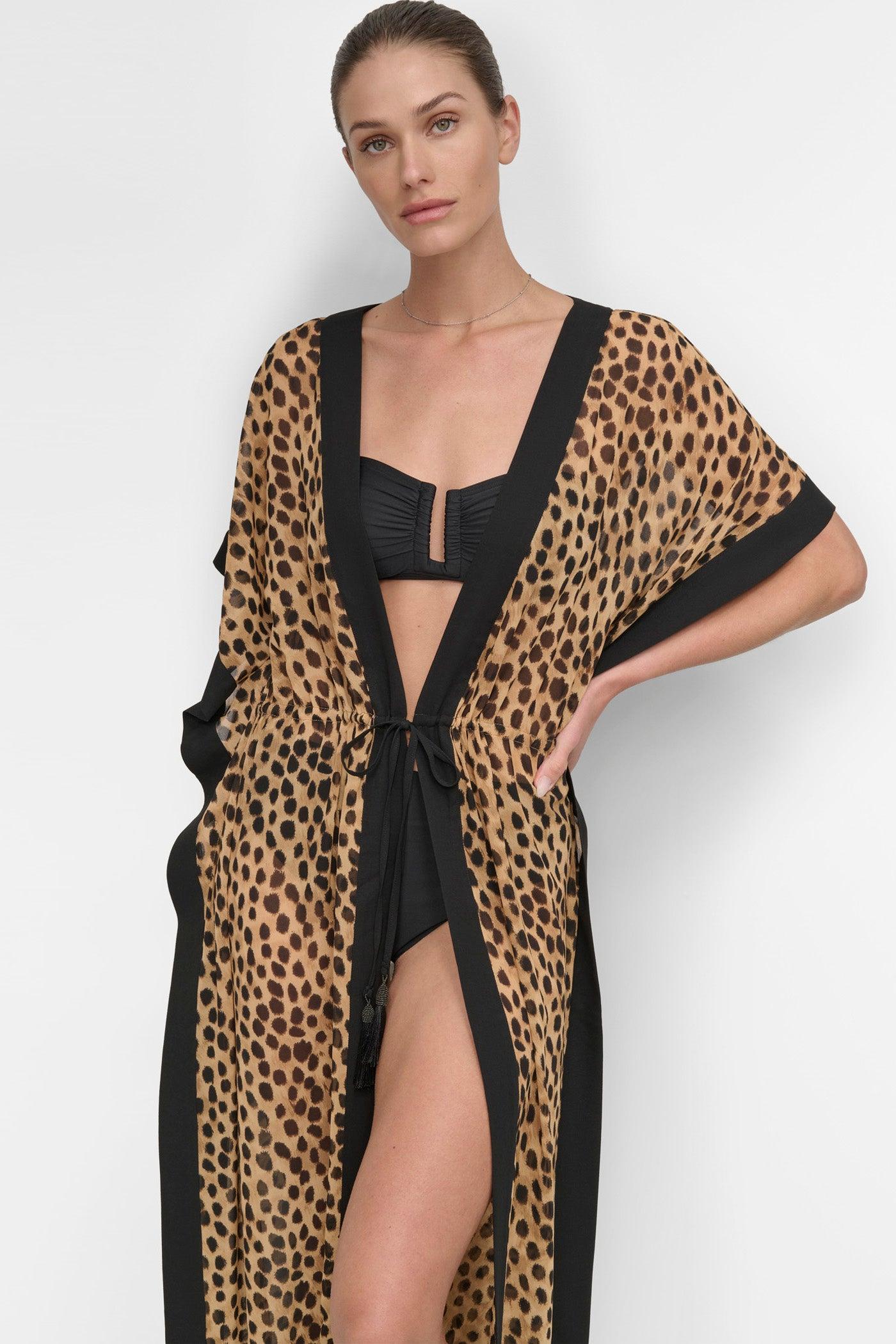 TIE-FRONT MAXI KAFTAN Product Image