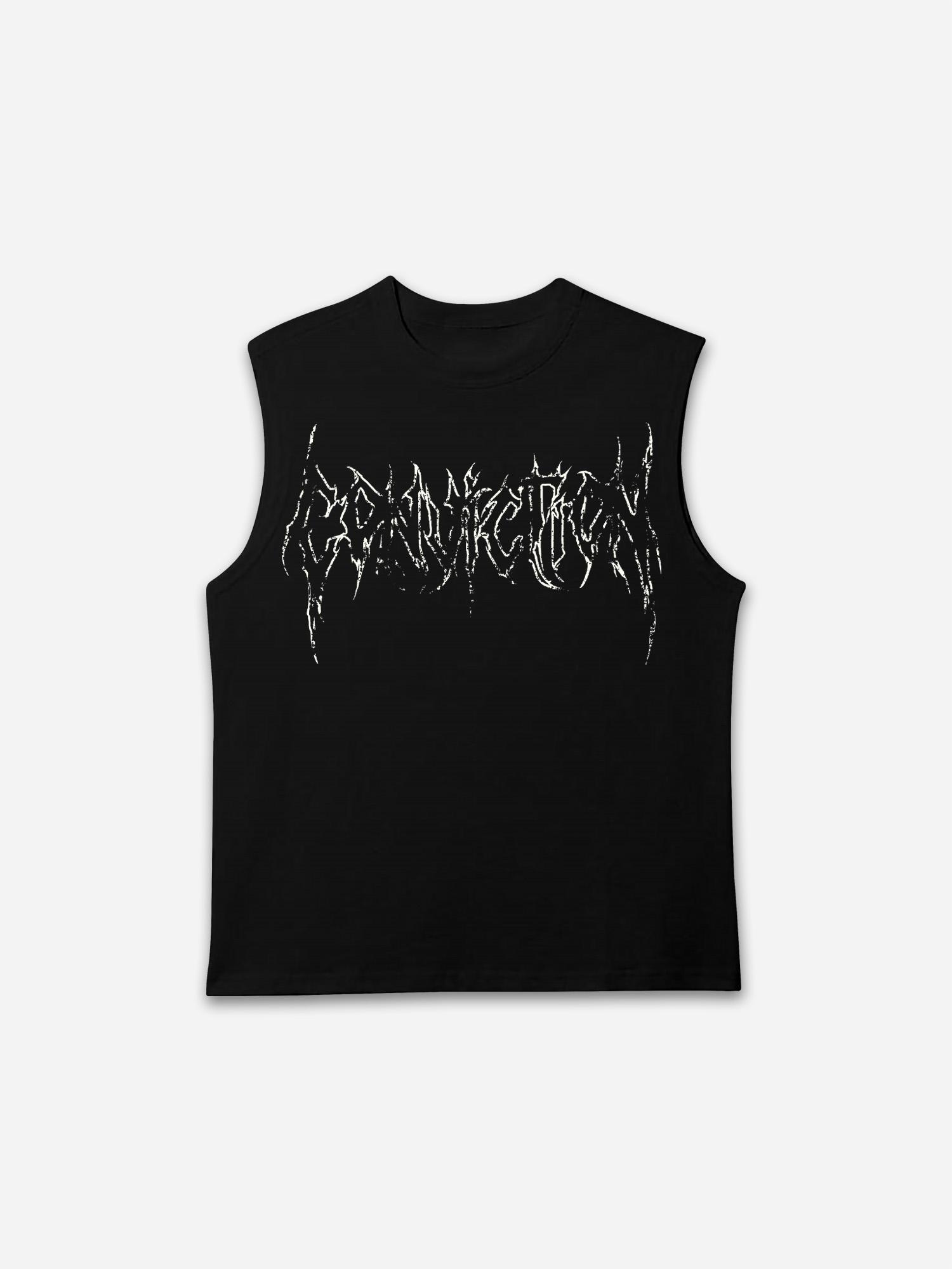 Sopula Men's Casual Conviction3 Graphics Cotton Tank Top Product Image