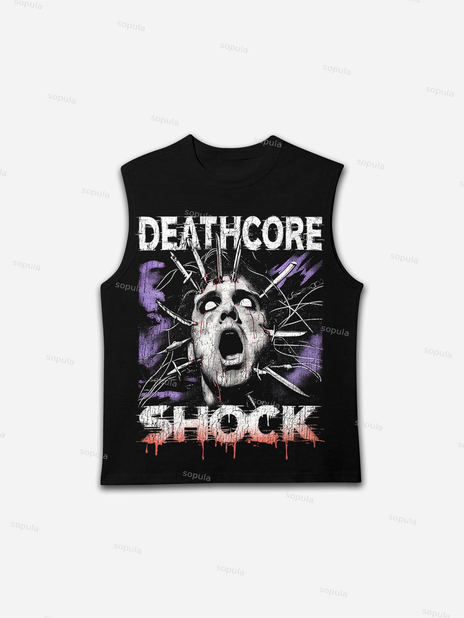 Deathcore Shock Tank Top Product Image