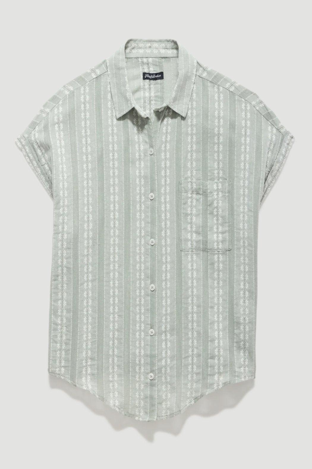 Bellerose Striped Floral Dolman Top Product Image