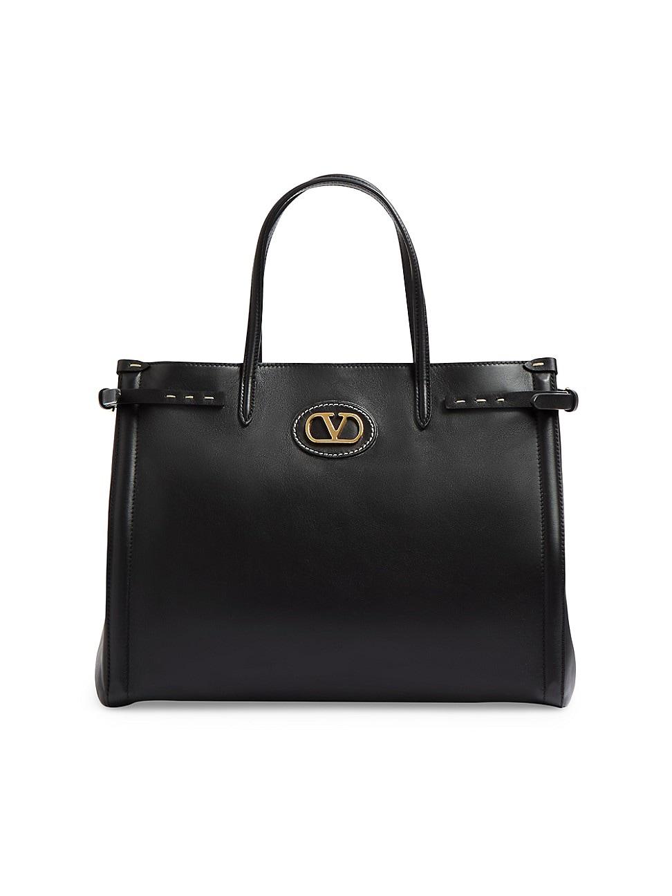 Womens Antibes Medium Calfskin Shopping Bag Product Image