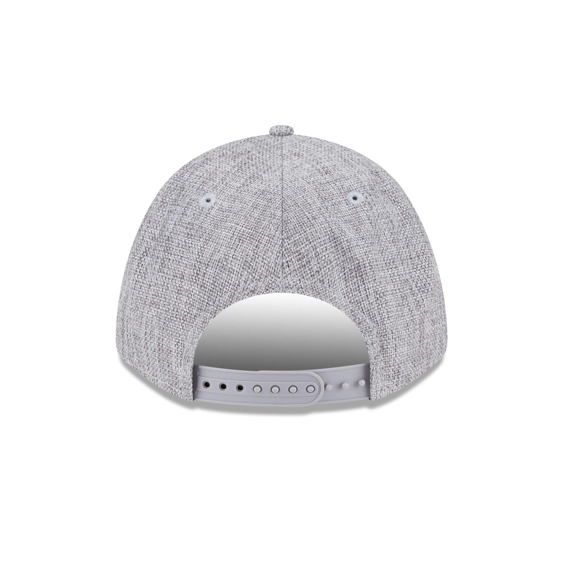 Philadelphia Eagles Cotton Weave Gray 9FORTY M-Crown A-Frame Snapback Hat Male Product Image