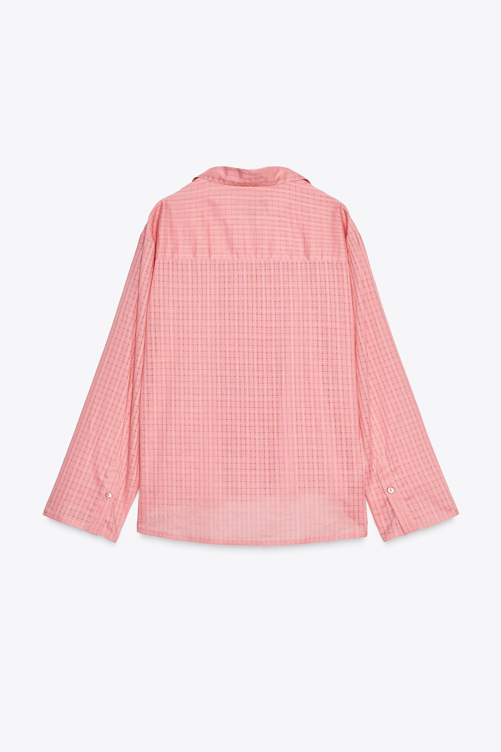 ZW COLLECTION PLAID PAJAMA SHIRT Product Image