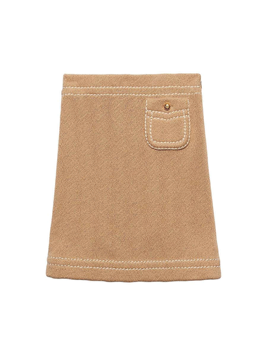 Womens Cotton Miniskirt Product Image