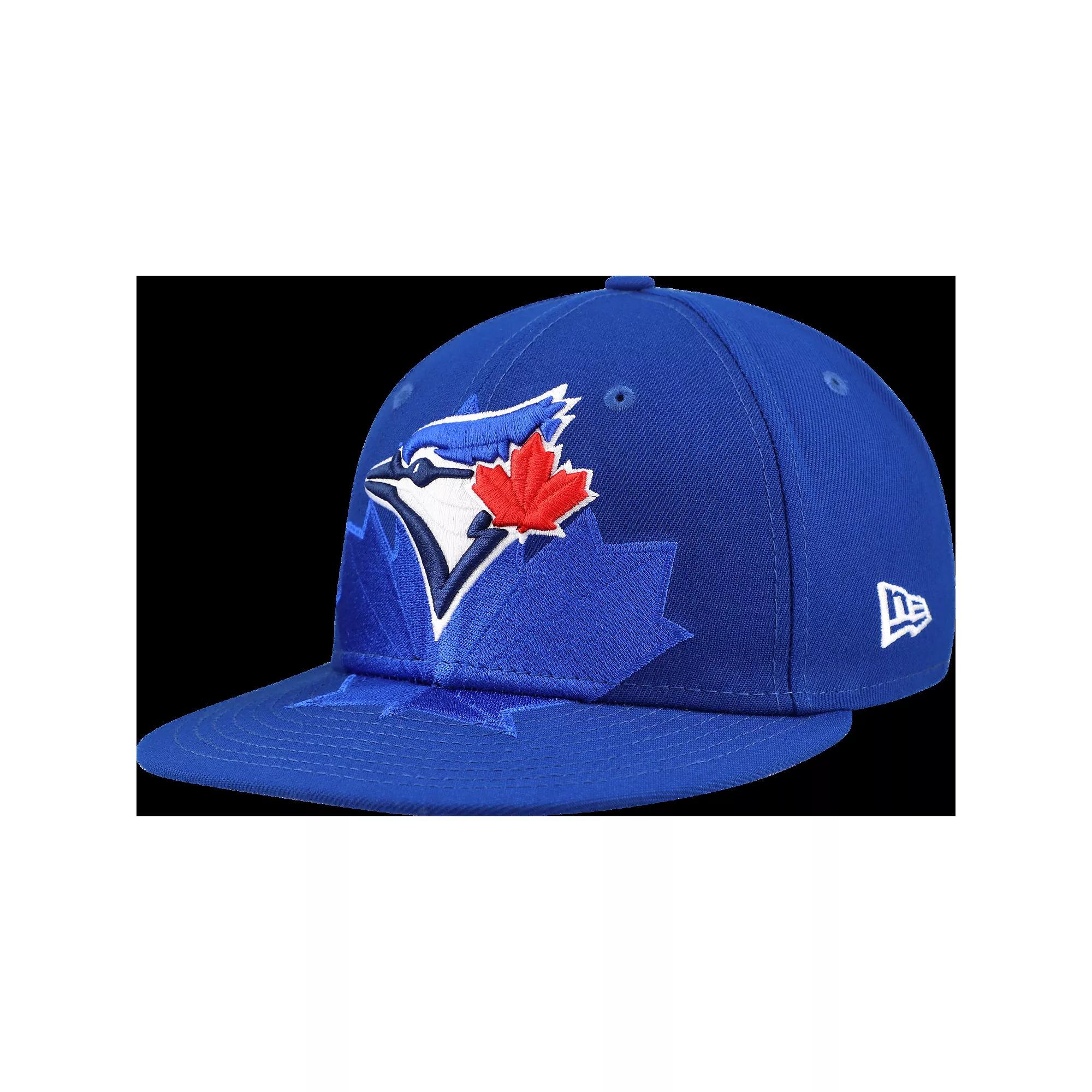 Men's New Era Royal Toronto Blue Jays Shadow Logo 59FIFTY Fitted Hat,  Product Image