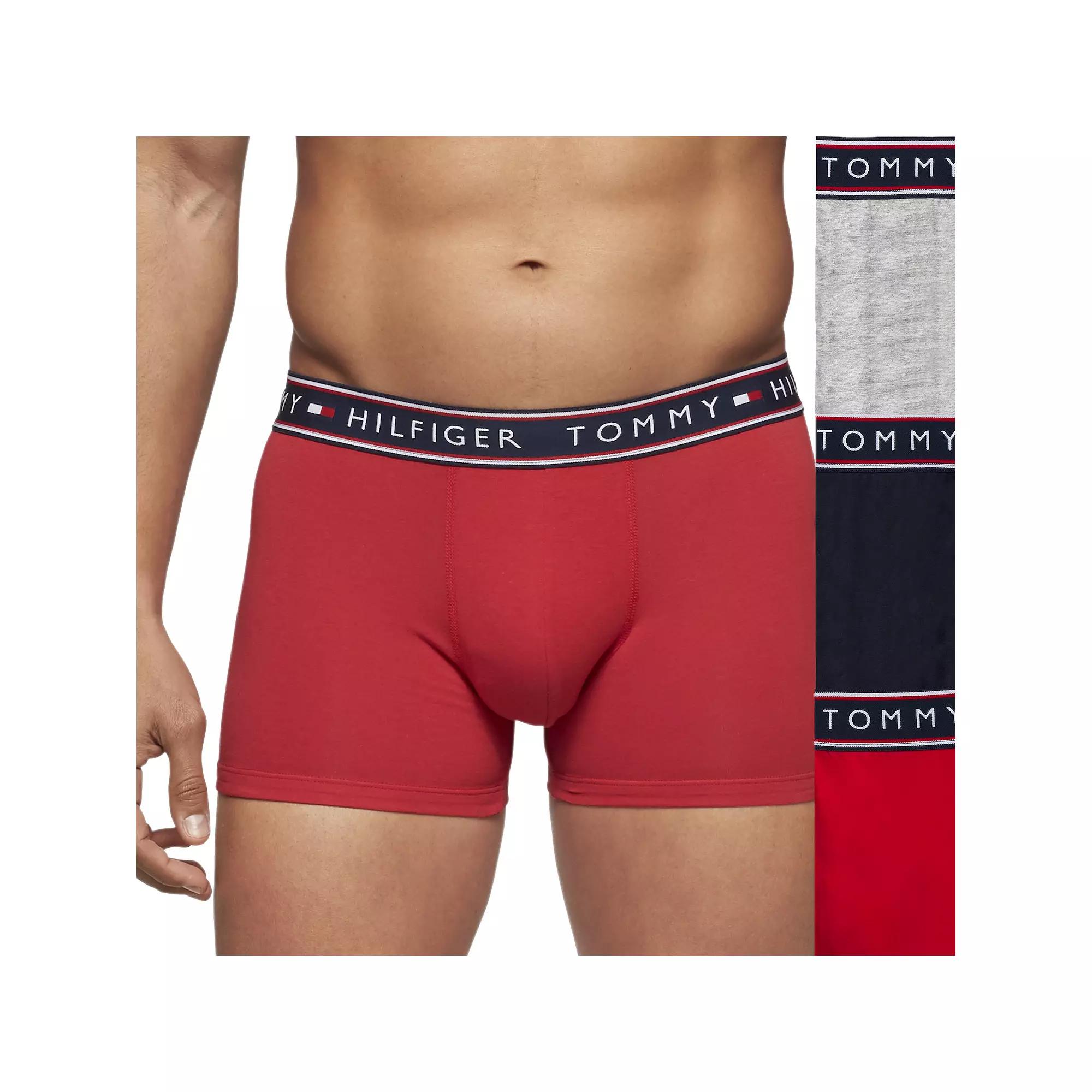 Men's Tommy Hilfiger Stretch 3-Pack Trunk Briefs,  Product Image