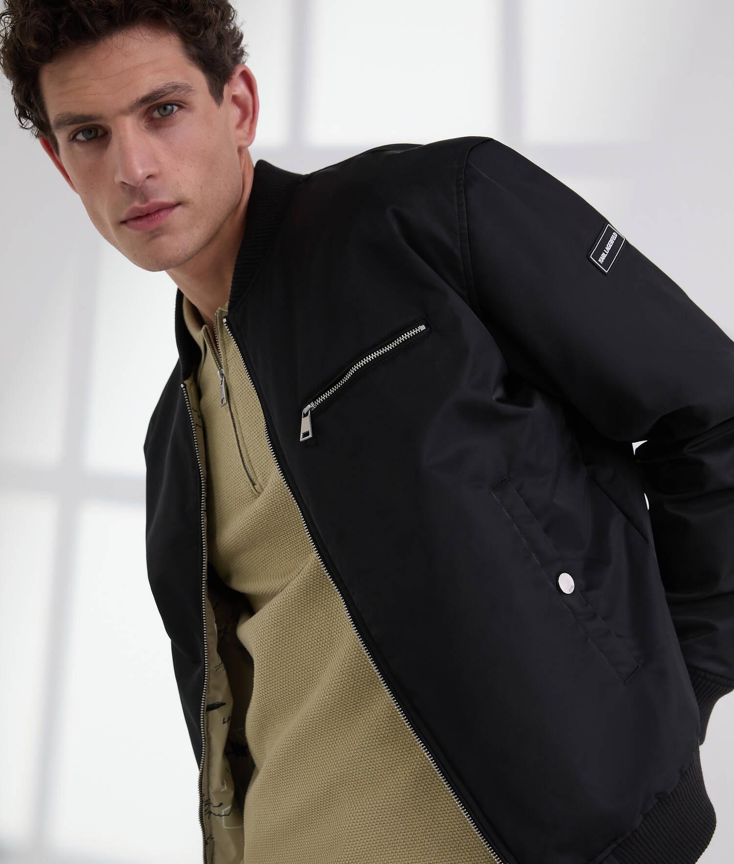 REVERSIBLE BOMBER JACKET Product Image