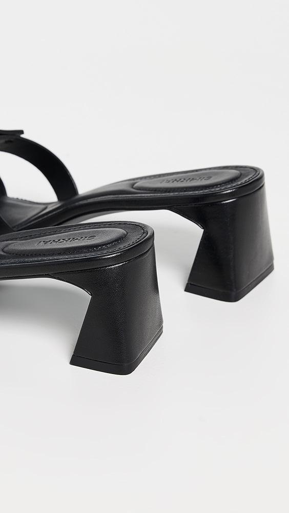 SIMKHAI Simkhai Monogram Block Heels | Shopbop Product Image