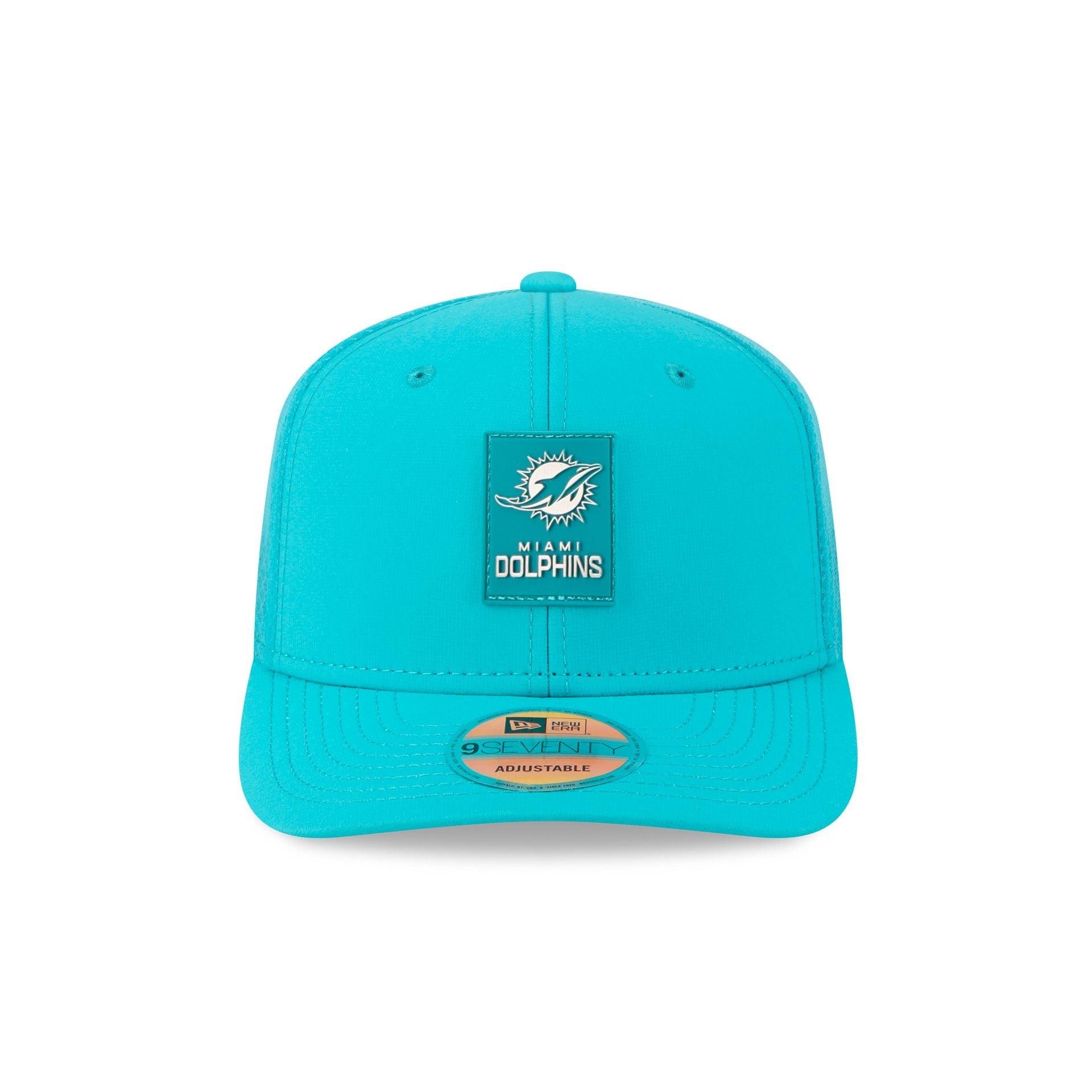 Miami Dolphins 2025 Sideline Hot Weather 9SEVENTY Trucker Hat Male Product Image