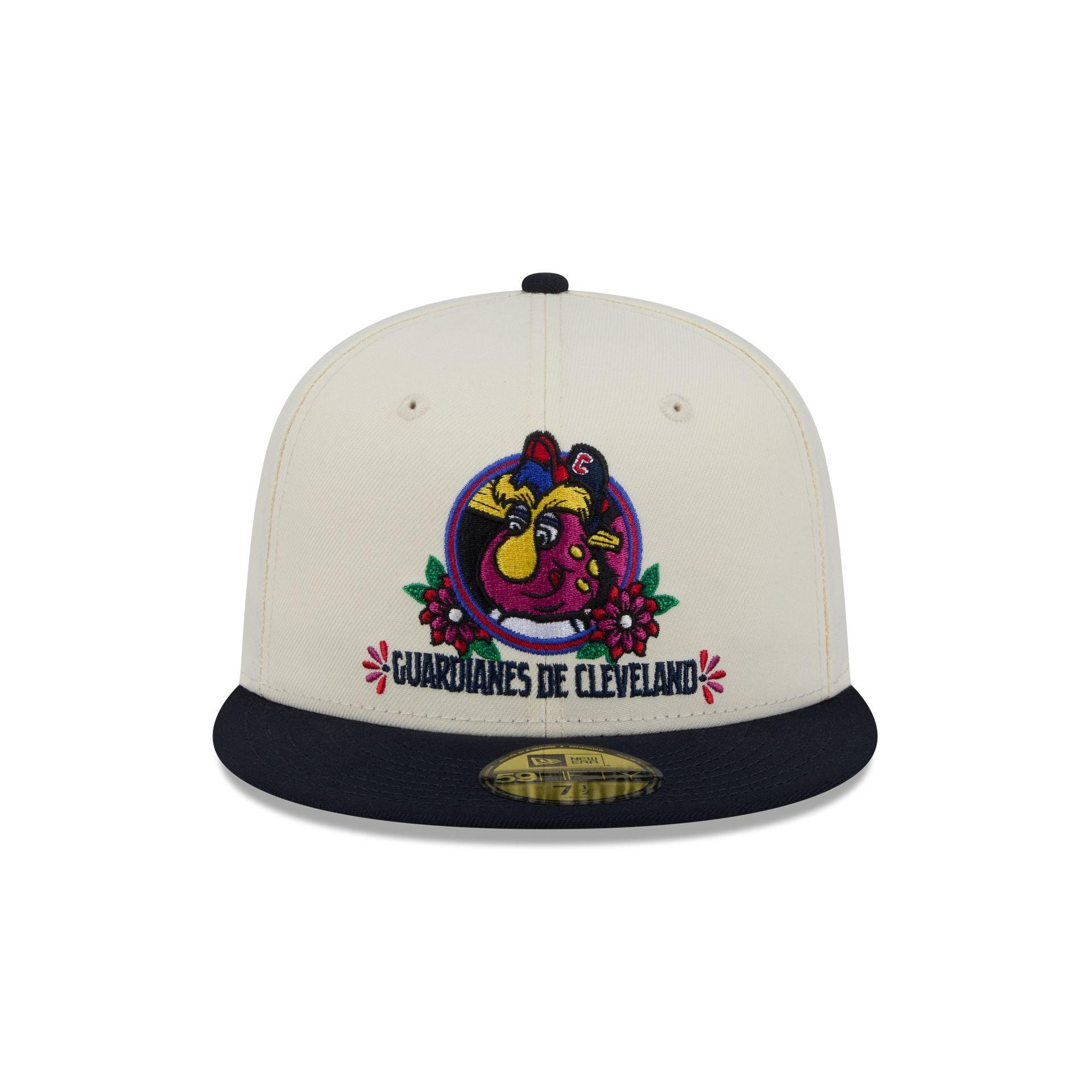Cleveland Guardians Day of the Dead Sugar Skull Mascot 59FIFTY Fitted Hat Male Product Image