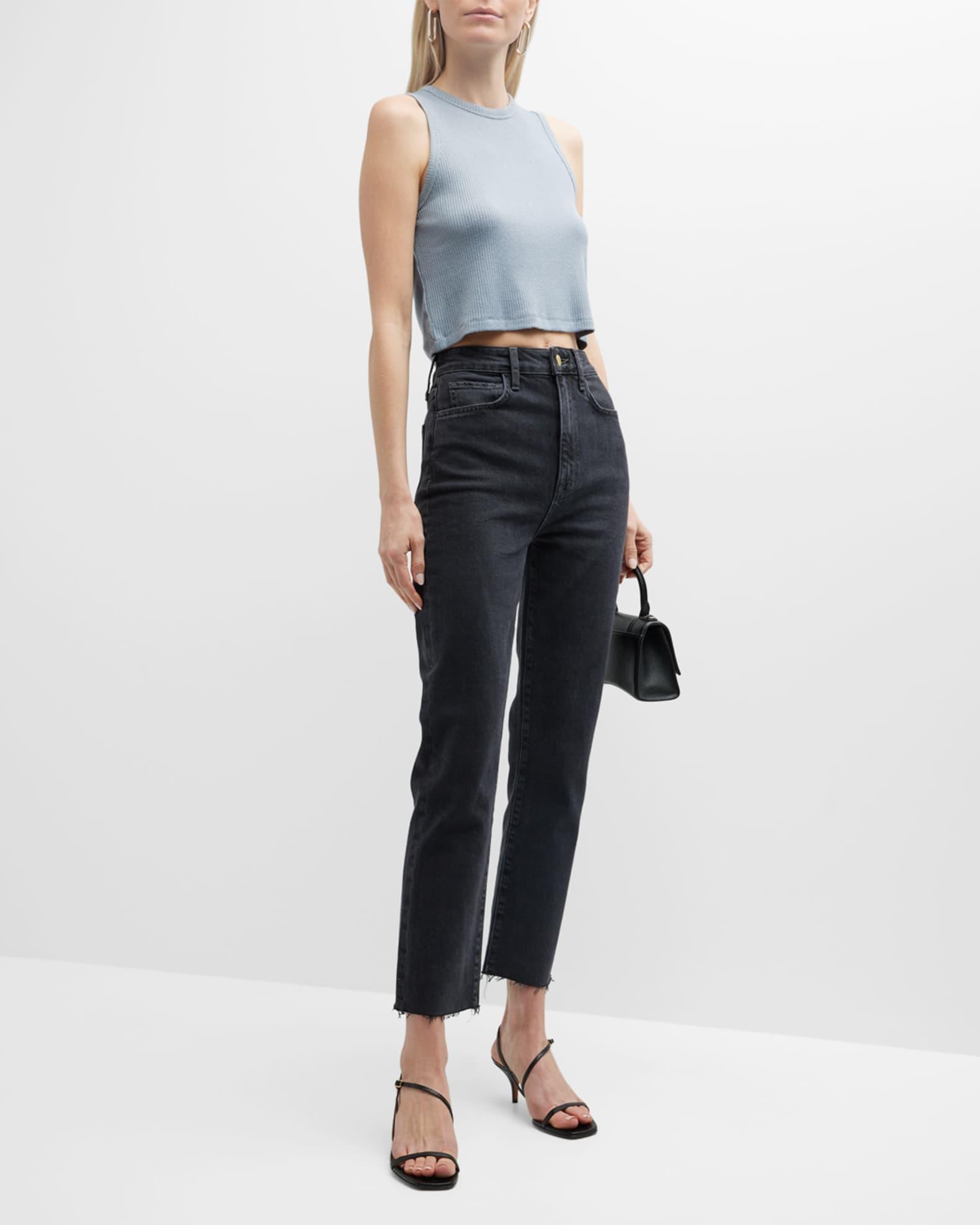 Ms. Hawn High Rise Crop Loose Skinny Jeans Product Image